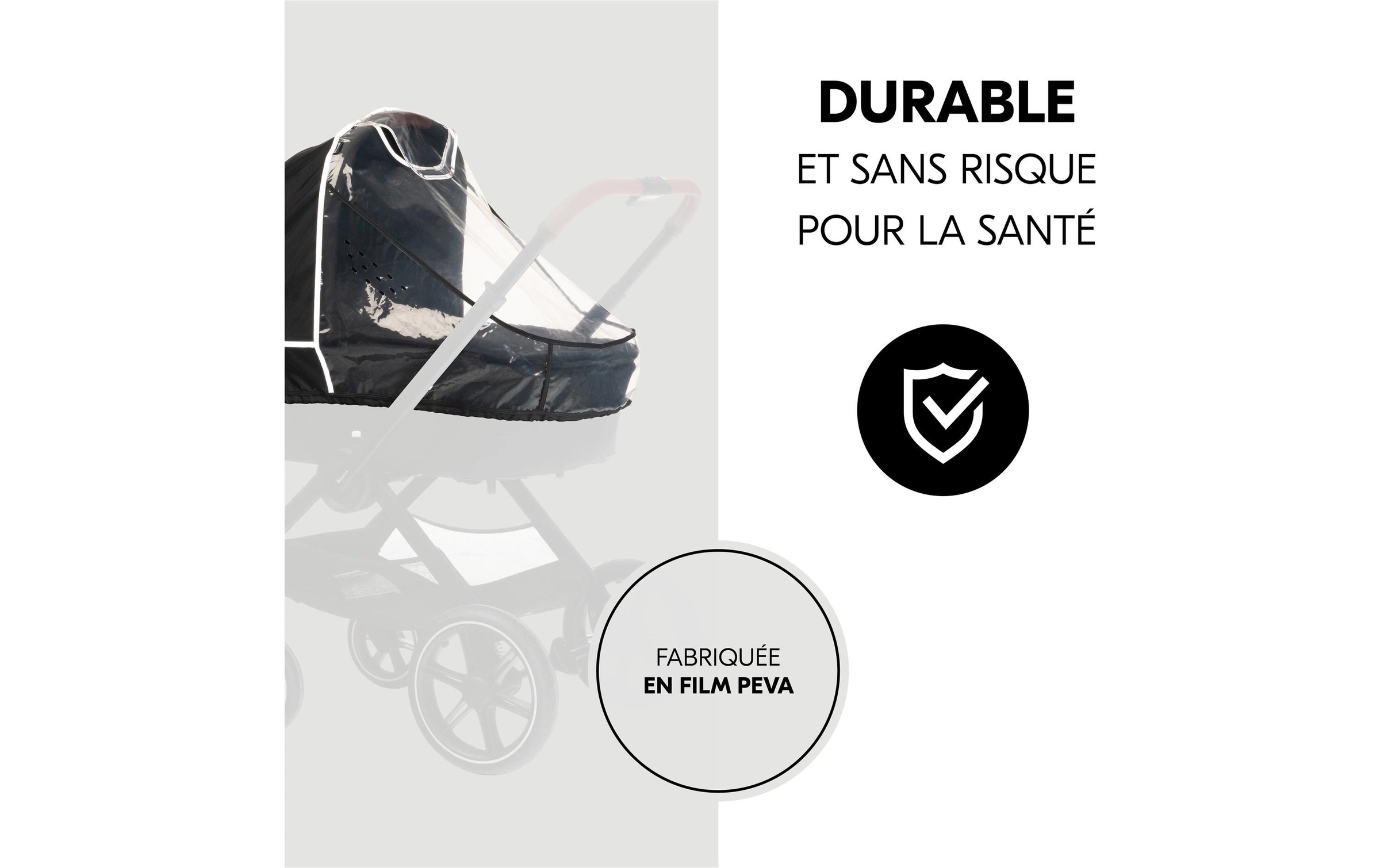 Hauck Housse de pluie pour poussette »Carrycot Raincover«