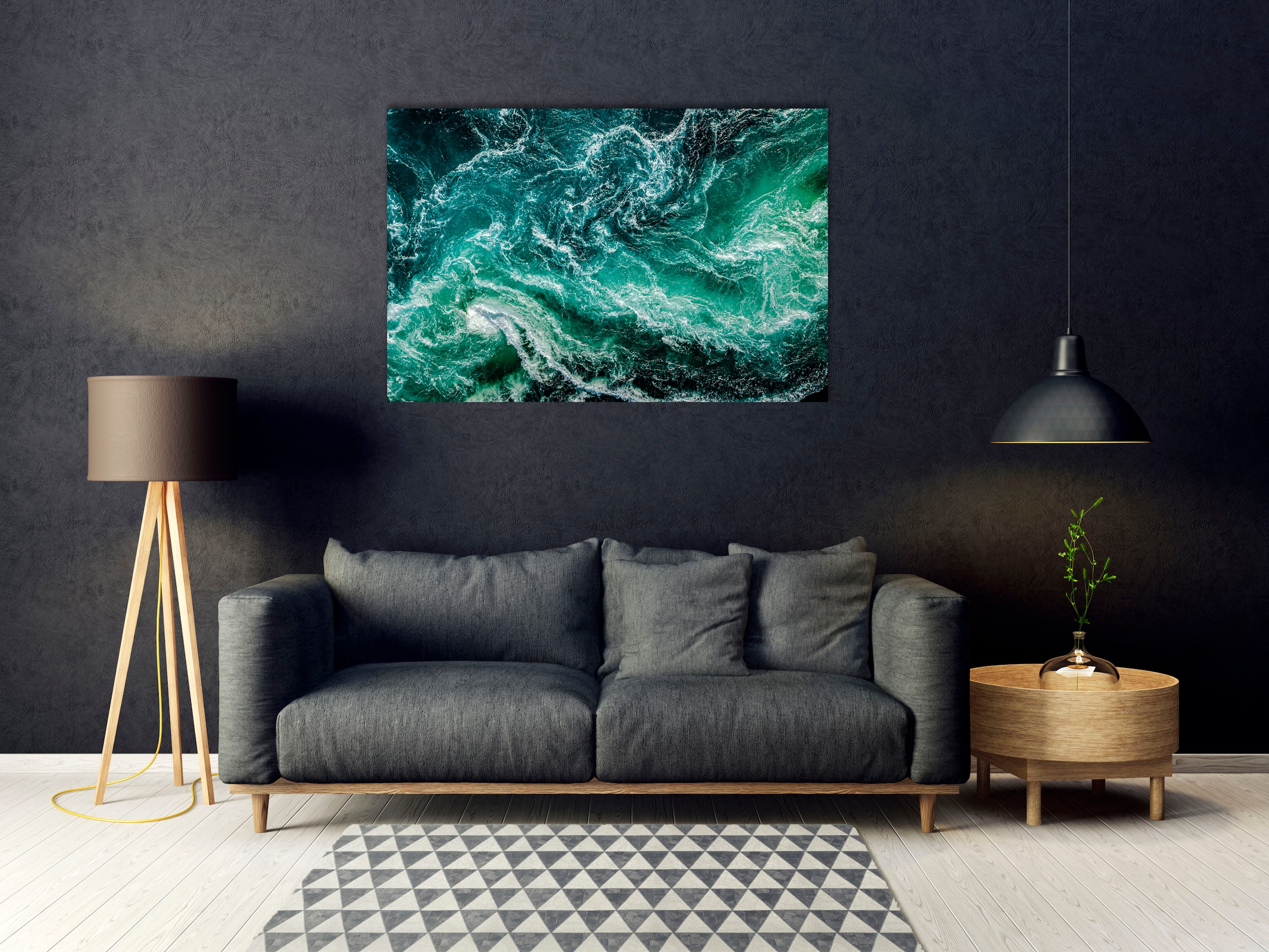 Image of queence Acrylglasbild "Eyco" Foto Kunst Meer Meer Bilder Natur 1 Stk. tlg. Fine Art-Print in Galeriequalität