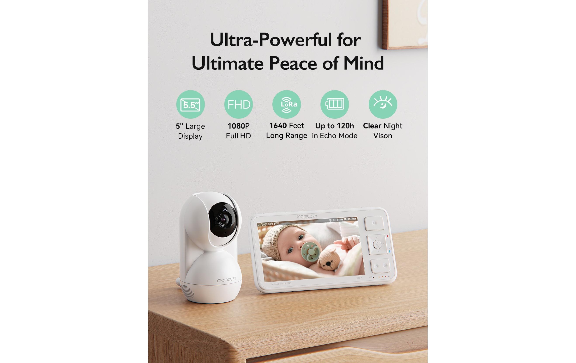 Momcozy Babyphone vidéo »Baby Monitor BM03«