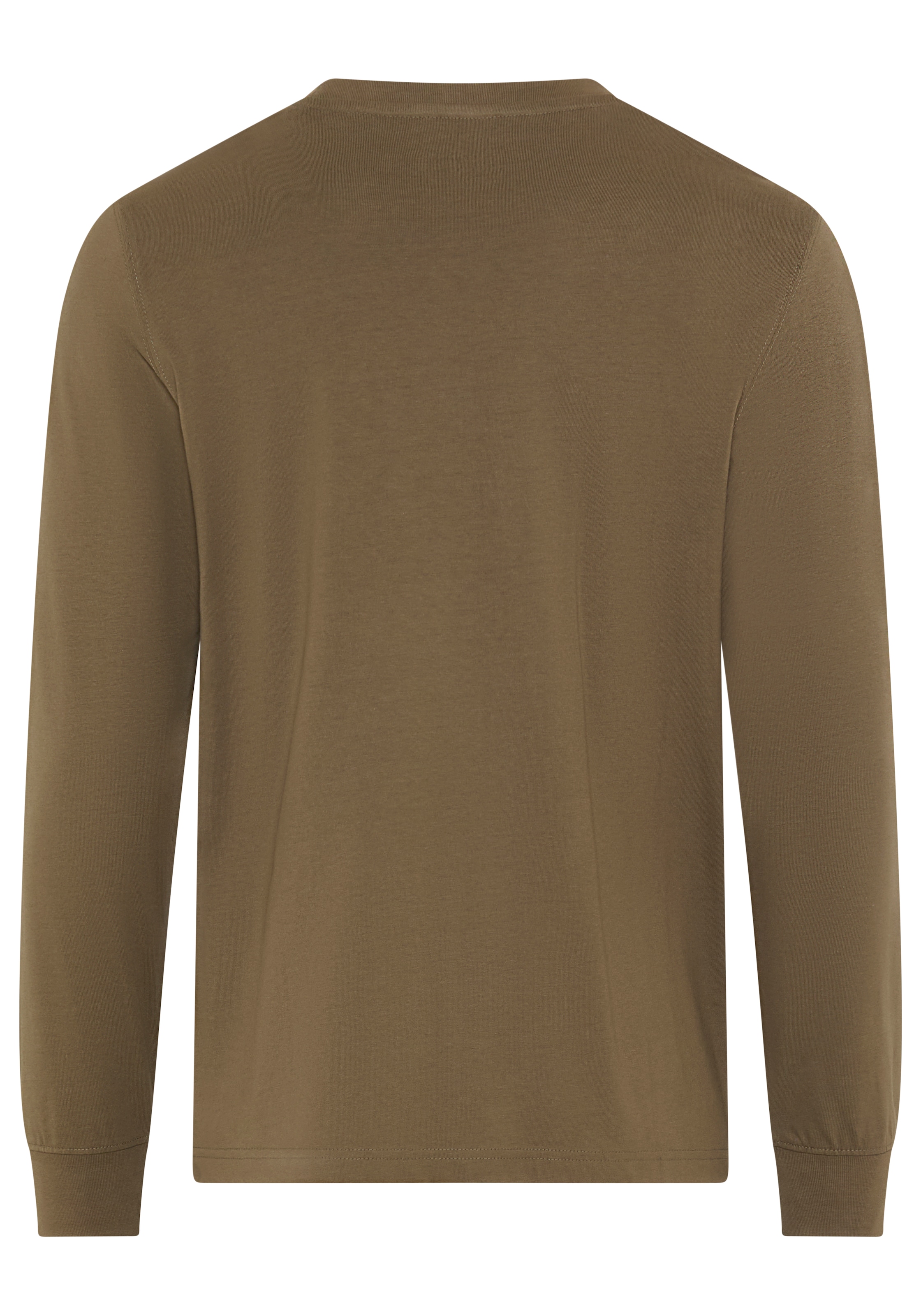 Man's World Rundhalsshirt normale Passform, mit Langarm, mit Print, für Alltag und Freizeit