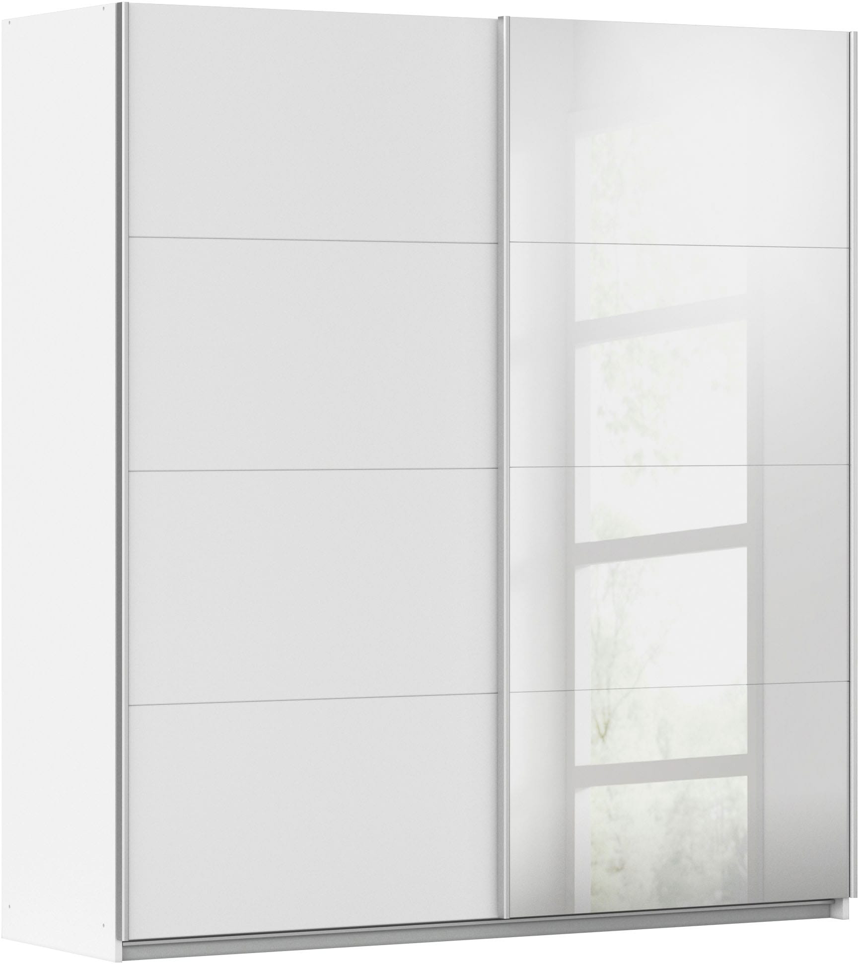 Image of rauch Schwebetürenschrank "Kleiderschrank Schrank KinderzimmerSUBITO" Dekor- & Spiegelelemente B 136 & 181 - Höhe 197 cm - MADE IN GERMANY
