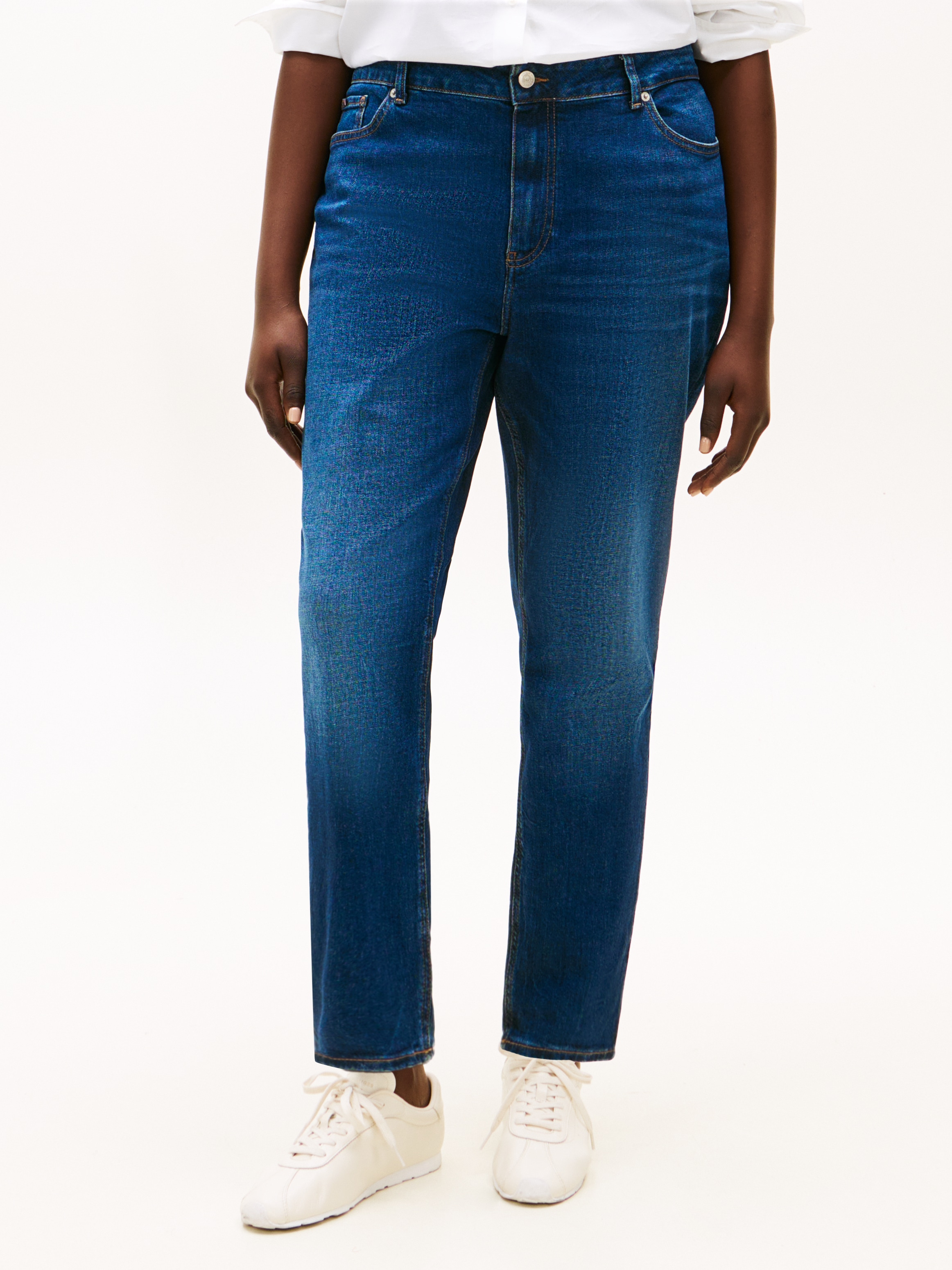 Image of Tommy Hilfiger Curve Slim-fit-Jeans "CRV DNM NEW DOREEN SLIM RW" in grossen Grössen