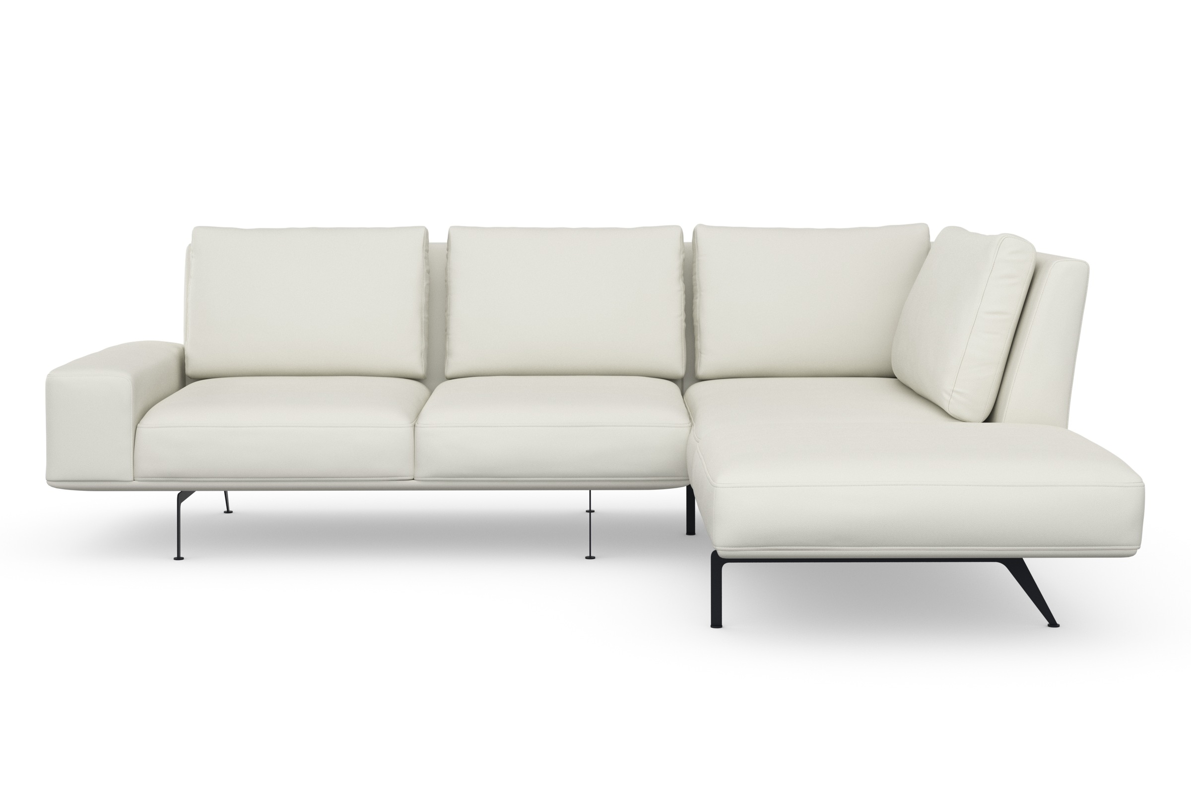 machalke® Ecksofa »L-Form«, mit hoher Bodenfreiheit