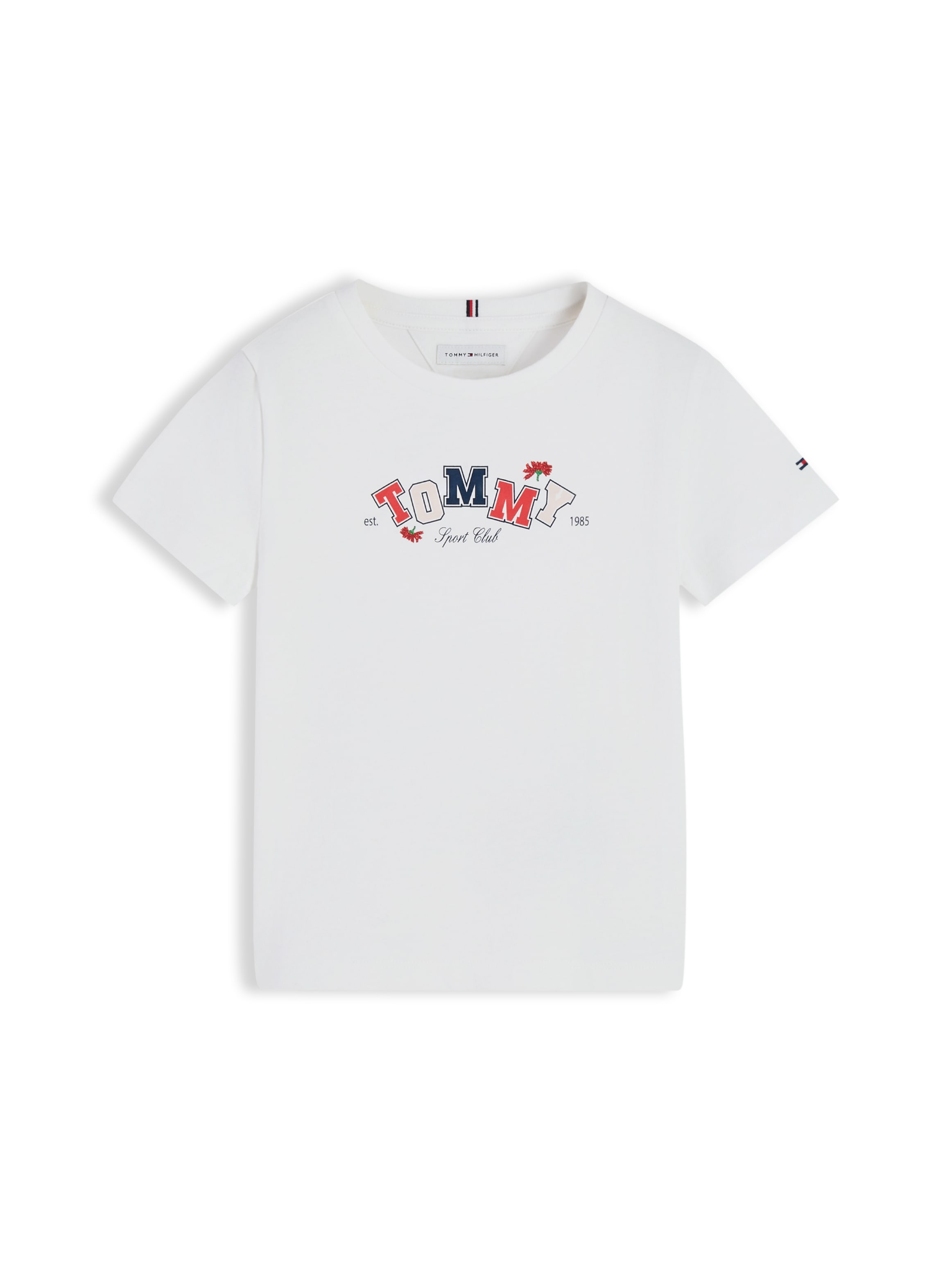 Image of Tommy Hilfiger T-Shirt Rundhalsausschnitt, Regular Fit, reine Baumwolle, für Babys & Kinder