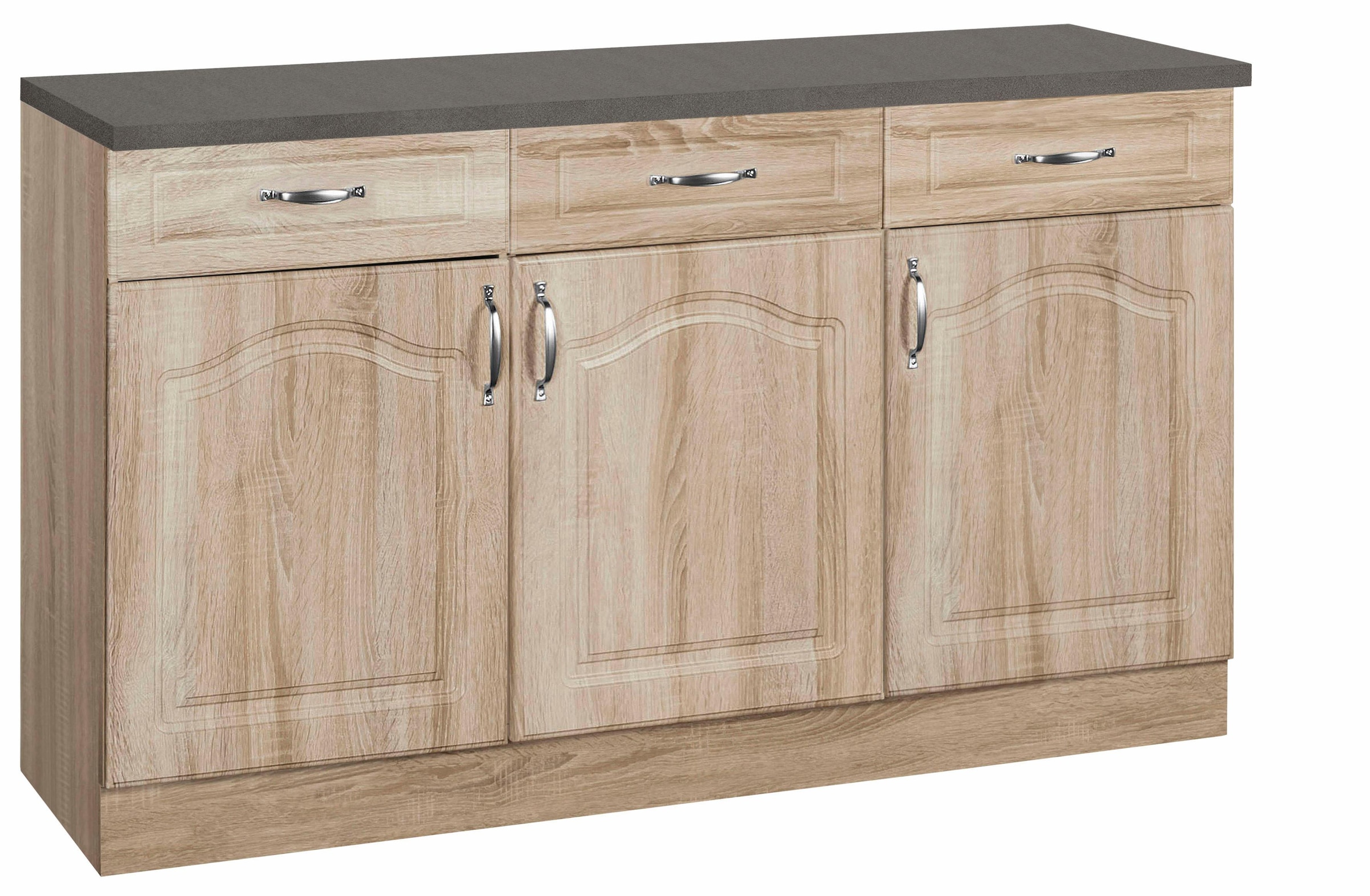 Image of wiho Küchen Unterschrank "Linz" 120 cm breit, in Landhaus-Optik