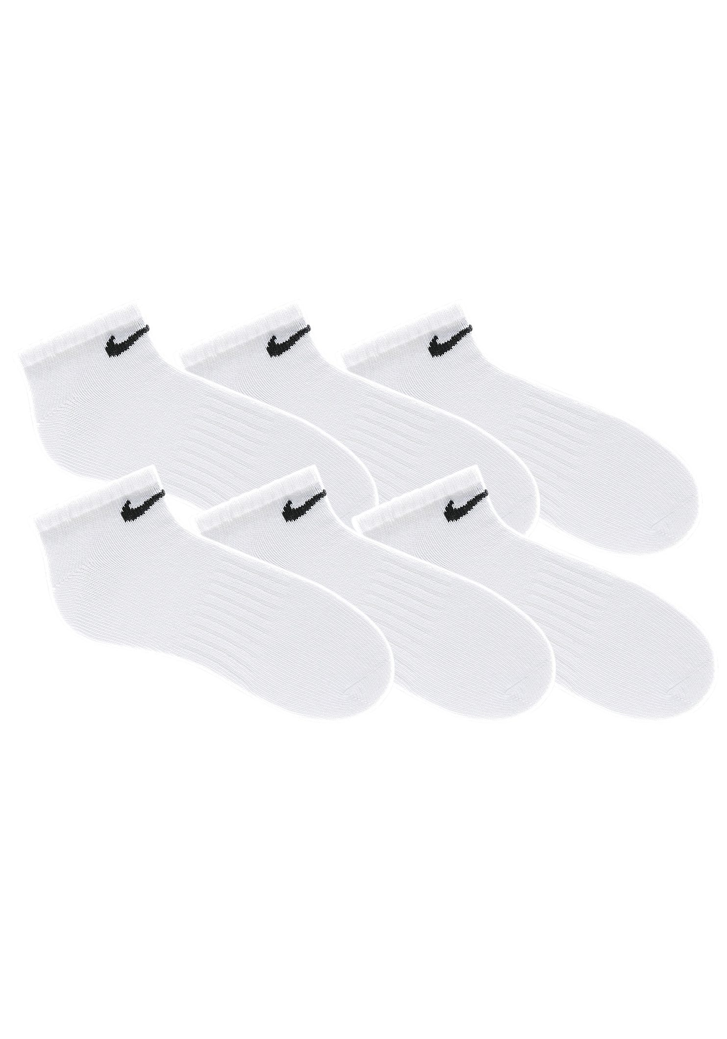 Nike Sneakersocken, (6 Paar), mit Mittelfussgummi