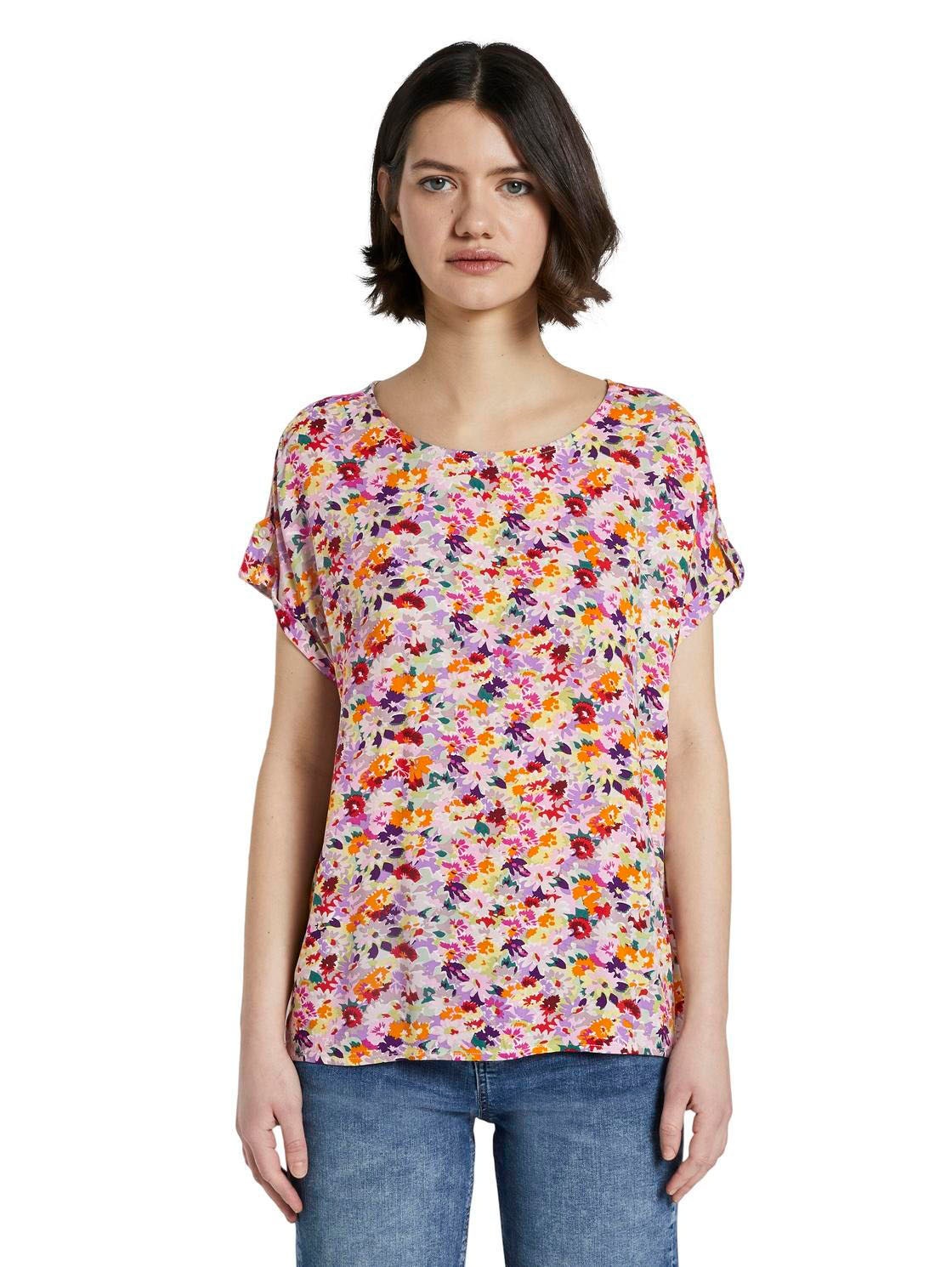 Image of TOM TAILOR Denim Blusenshirt, mit verschiedenen Allover-Prints bei Ackermann Versand Schweiz