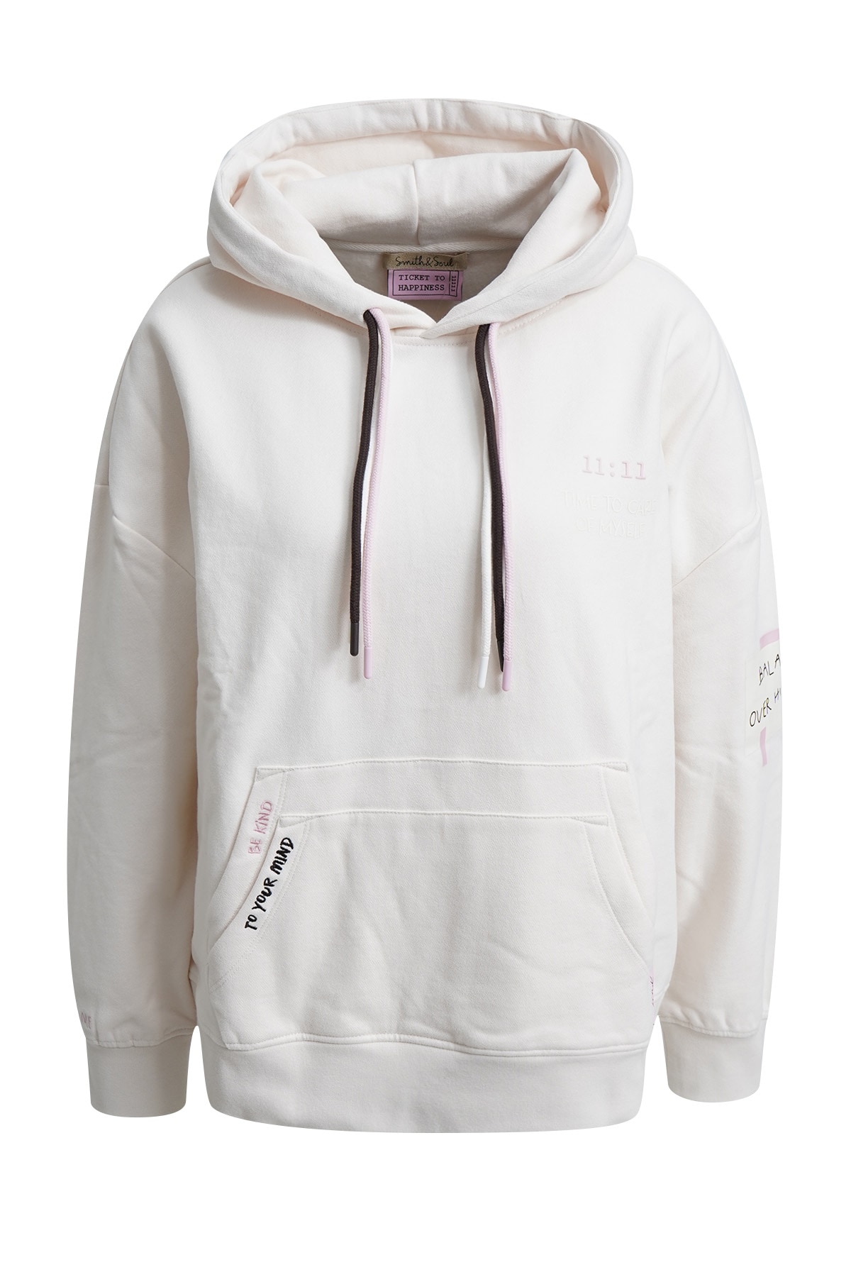Image of Smith & Soul Hoodie, im Oversize Fit, detailreich gestaltet