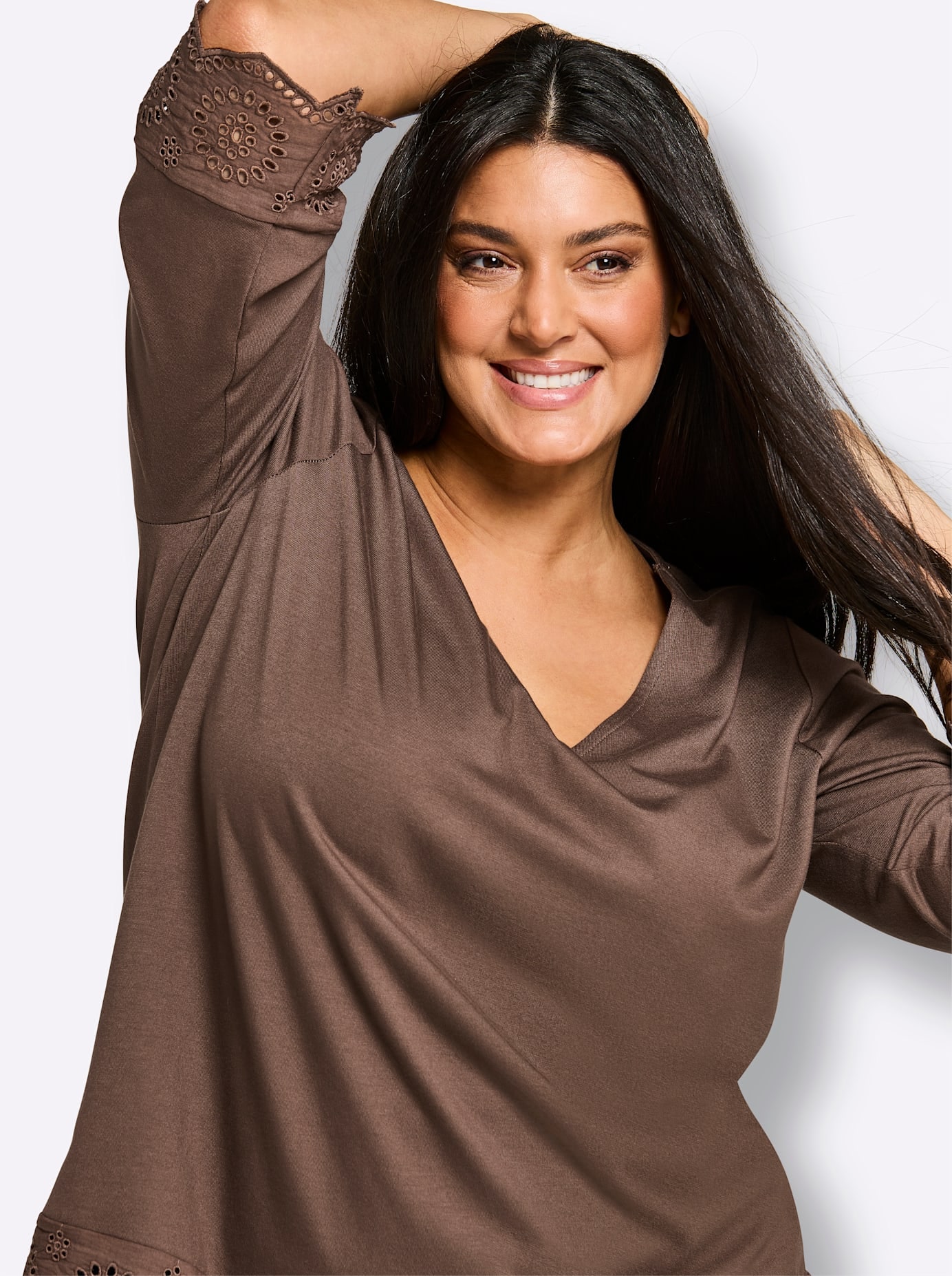 Sheego T-shirt à manches 3/4 »3/4-Arm-Shirt« 1