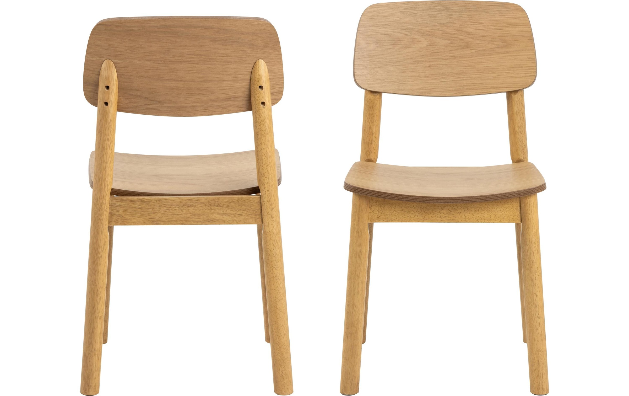 AC Design Stuhl »Barlow, 2 Stück Hellbraun«