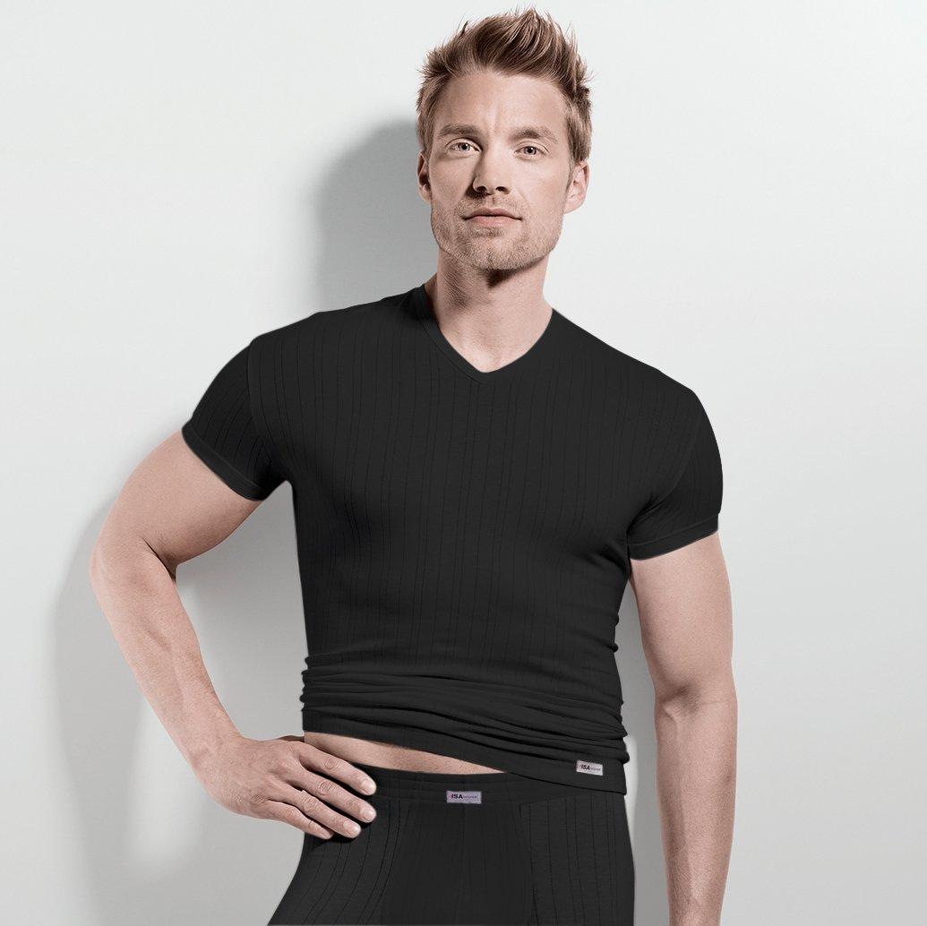 ISA Bodywear V-Shirt »Shirt kurzarm V-Ausschnitt - Fairtrade«
