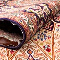 morgenland Orientteppich »Perser - Täbriz - Royal - 301 x 200 cm - mehrfarbig«, rechteckig, 7 mm Höhe, Wohnzimmer, Handgeknüpft, Einzelstück mit Zertifikat