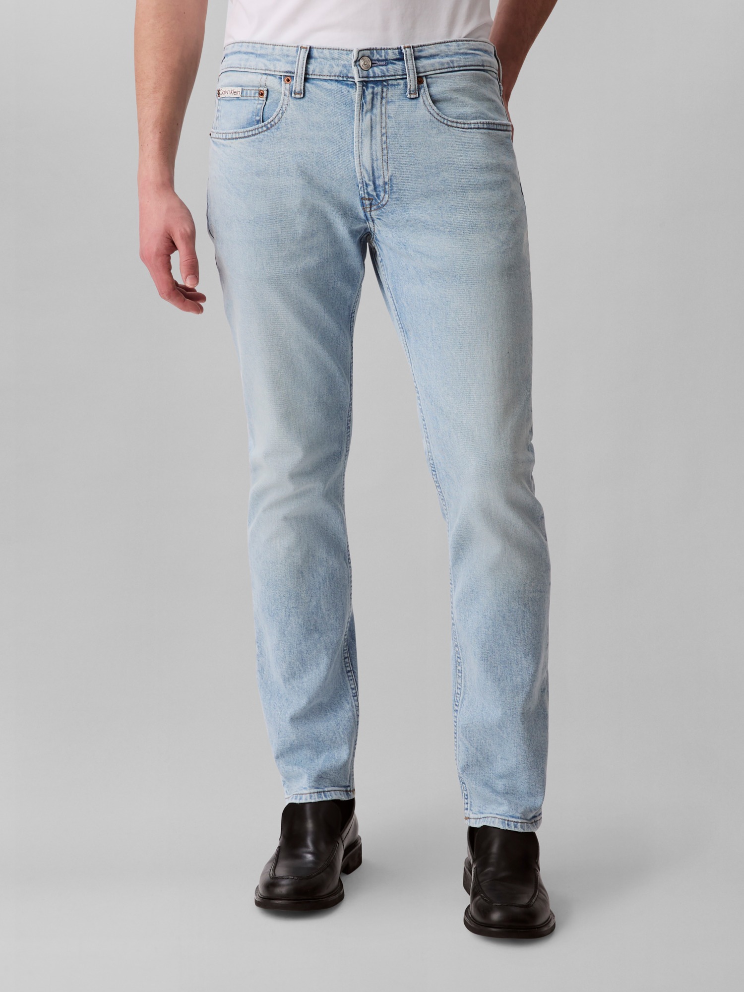 Image of Calvin Klein Jeans Slim-fit-Jeans "SLIM JEAN REGEN" Mit Gürtelschlaufen