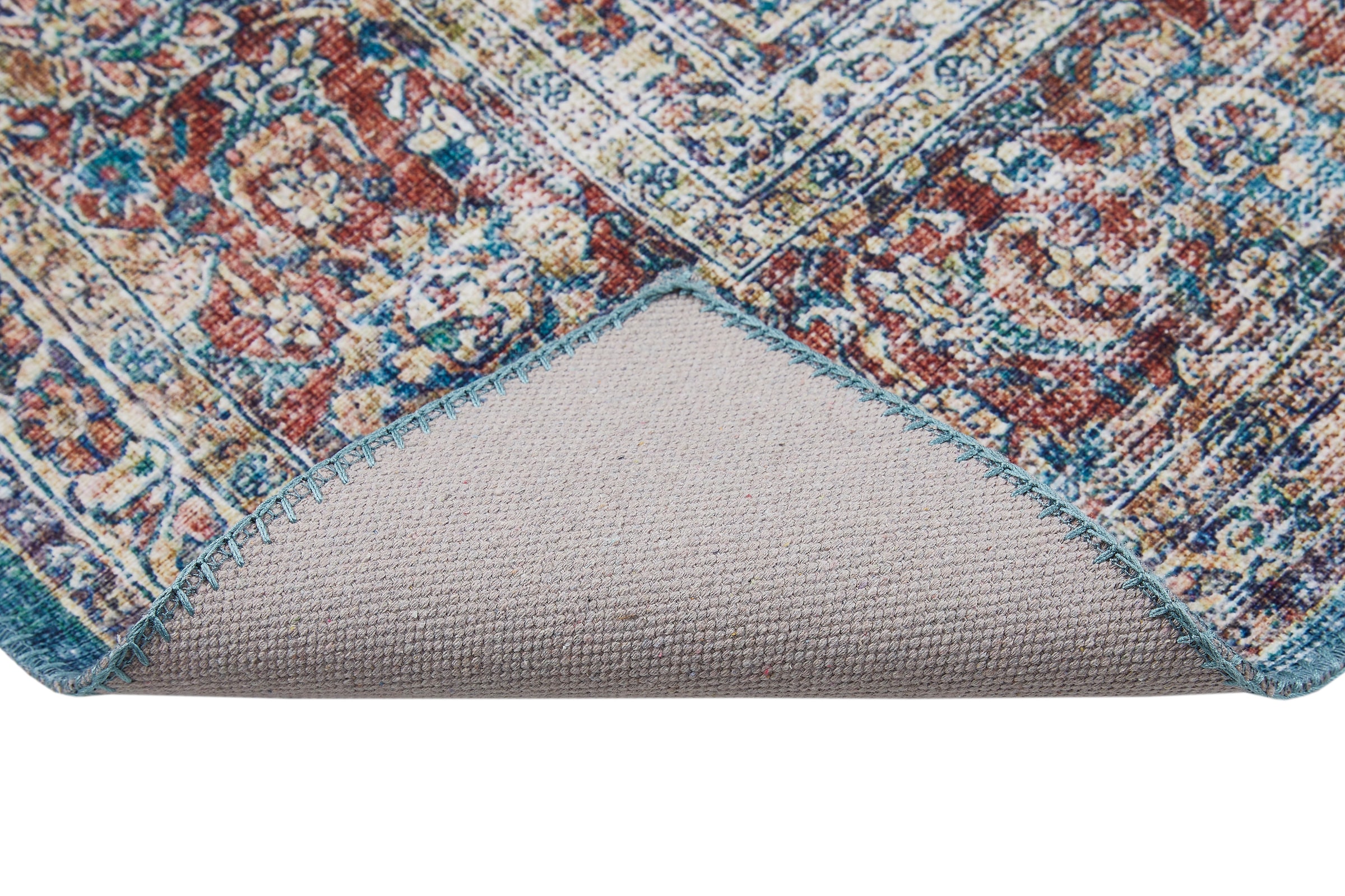 Barbara Becker Teppich »Loft 3«, rechteckig, 7 mm Höhe, Kurzflor, Orient-Optik, Vintage Design, waschbar