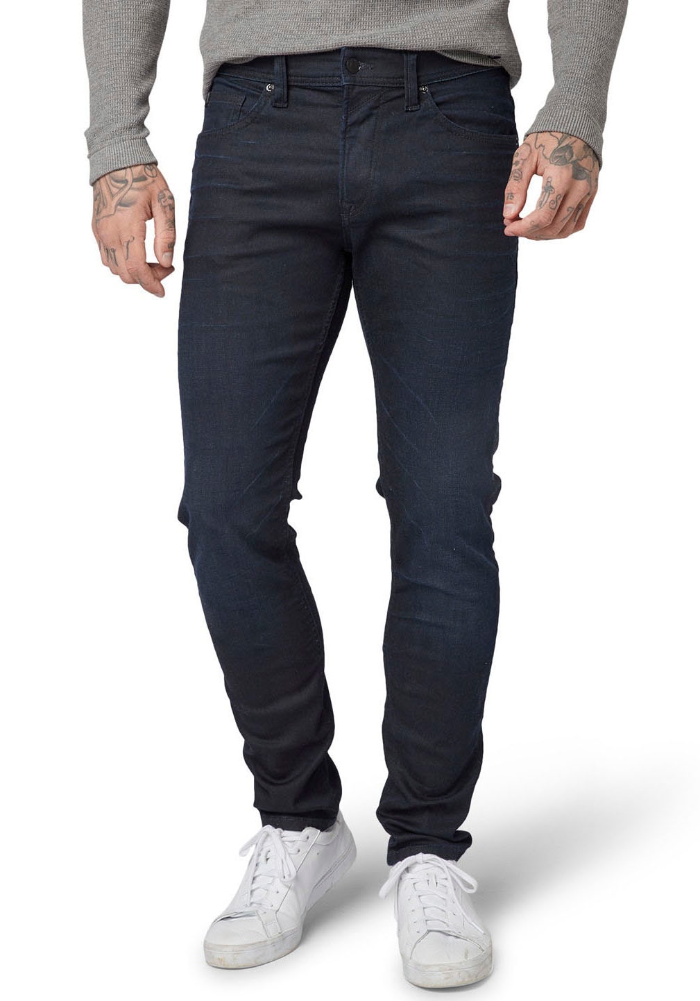 Image of TOM TAILOR Denim Slim-fit-Jeans "PIERS" Slim fit mit etwas niedrigerer Leibhöhe