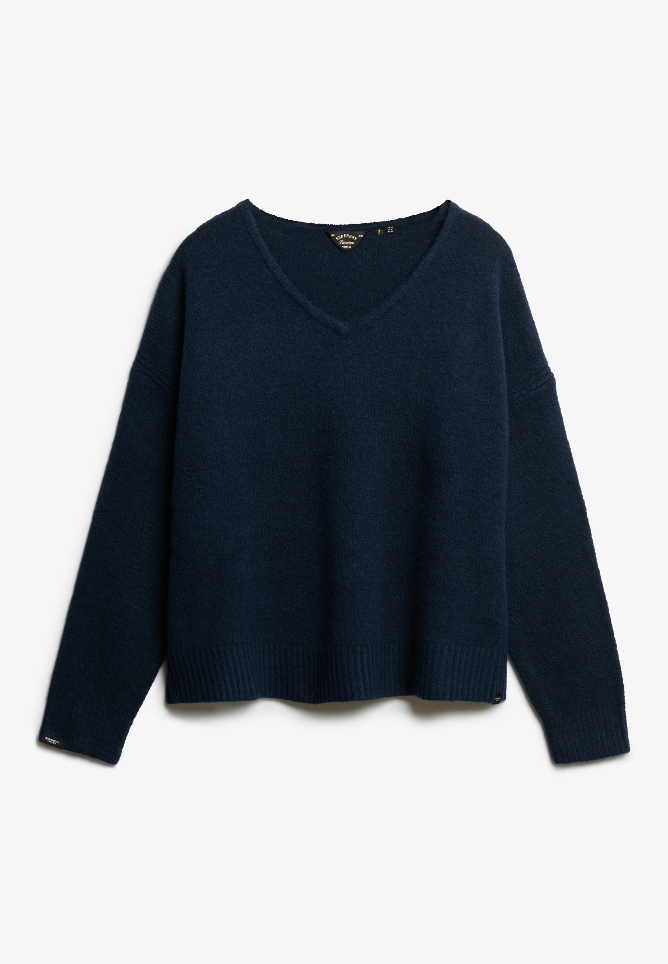 Superdry Strickpullover »BRUSHED OS V NECK JUMPER«