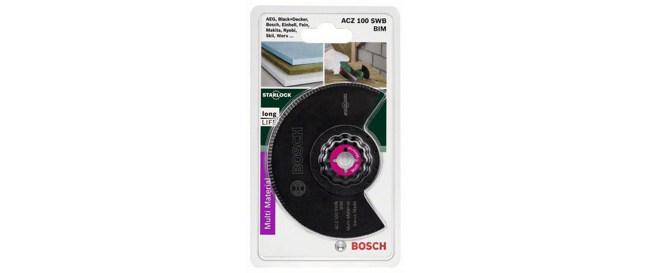 BOSCH Schleifscheibe »Starlock BIM ACZ 100 SWB, 100 mm«
