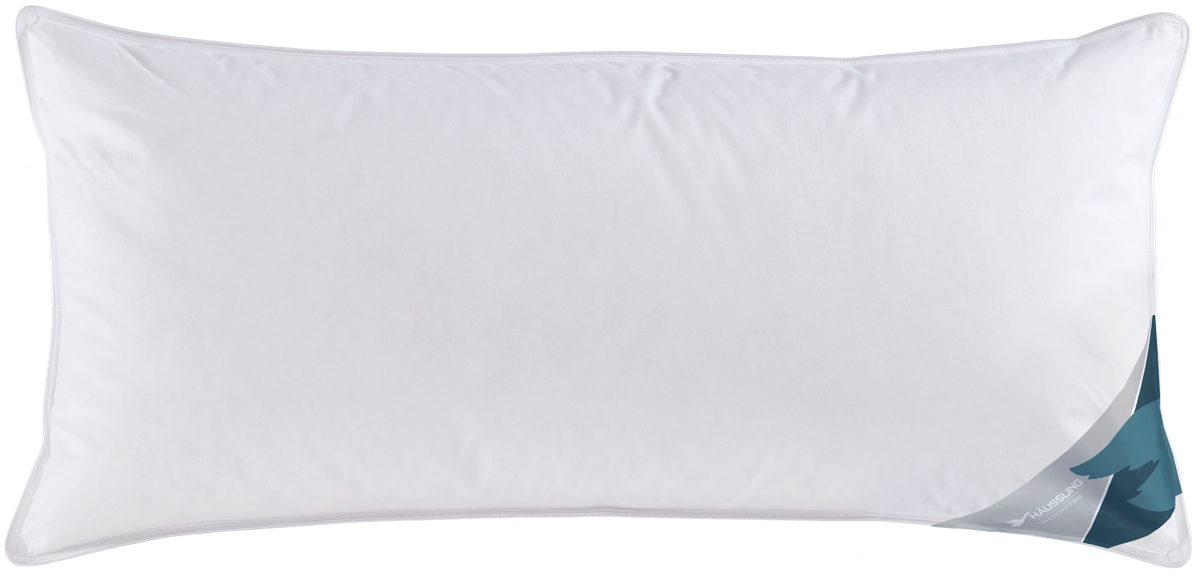 Image of Haeussling Federkissen "Kuscheltraum Kissen medium, in 40x80 & 80x80 cm" Füllung: 85% Federn, 15% Daunen 1 Stk. tlg. Kopfkissen mit Milbenbarriere – geprüfter Schutz für Allergiker