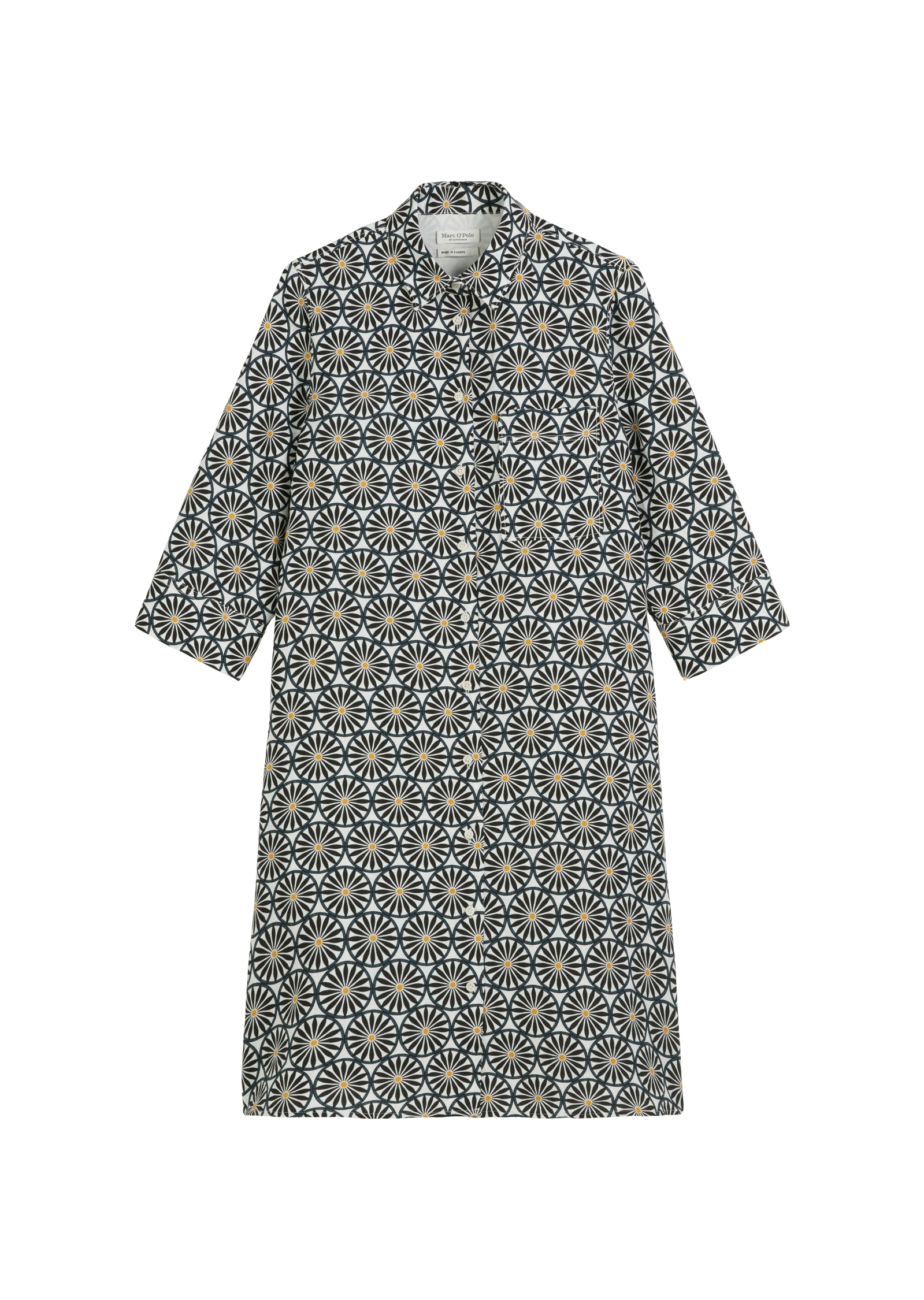 Marc O'Polo Hemdblusenkleid, mit Printmuster