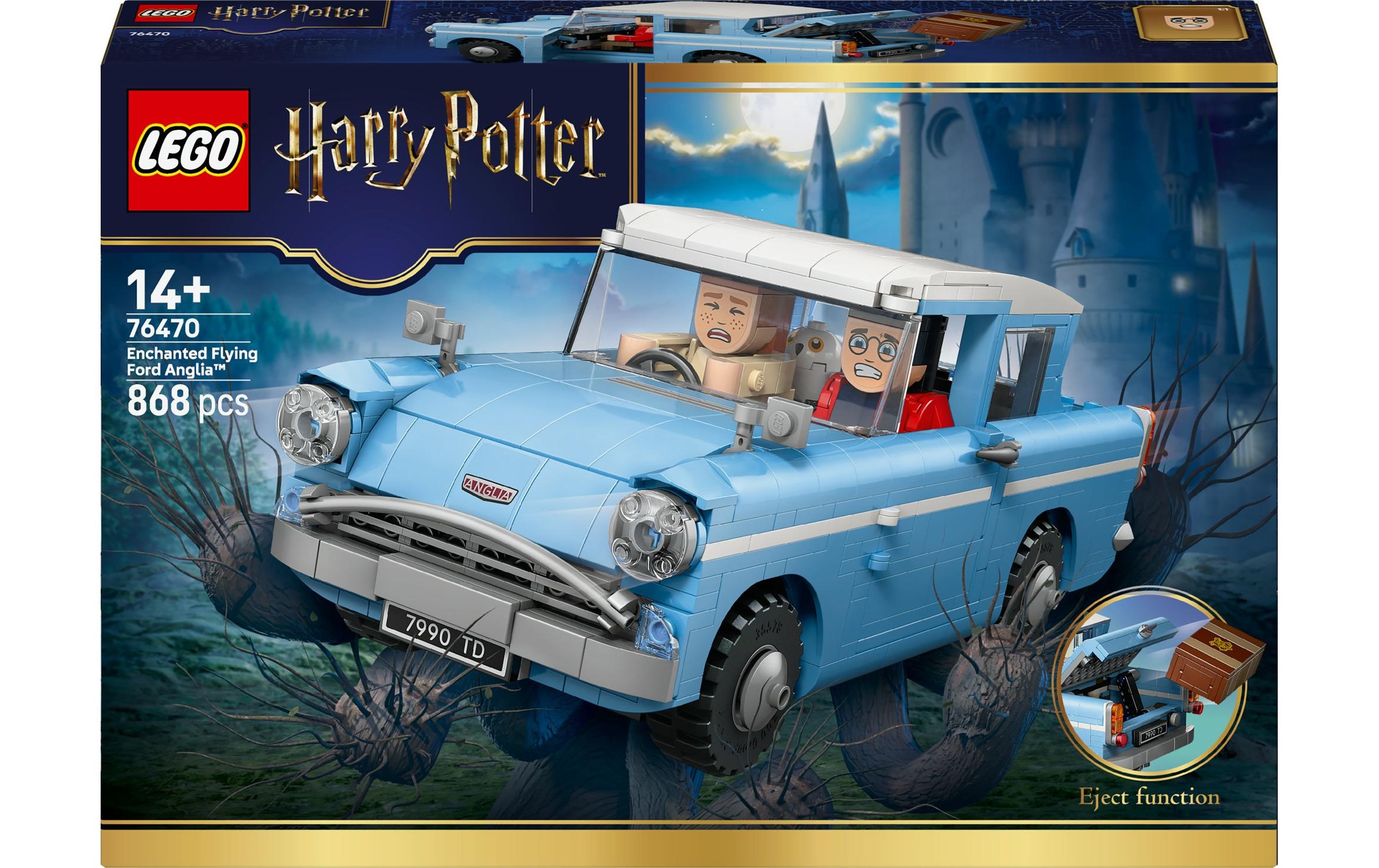 Image of LEGO Konstruktionsspielsteine "Harry Potter Fliegender Ford Anglia 76470"