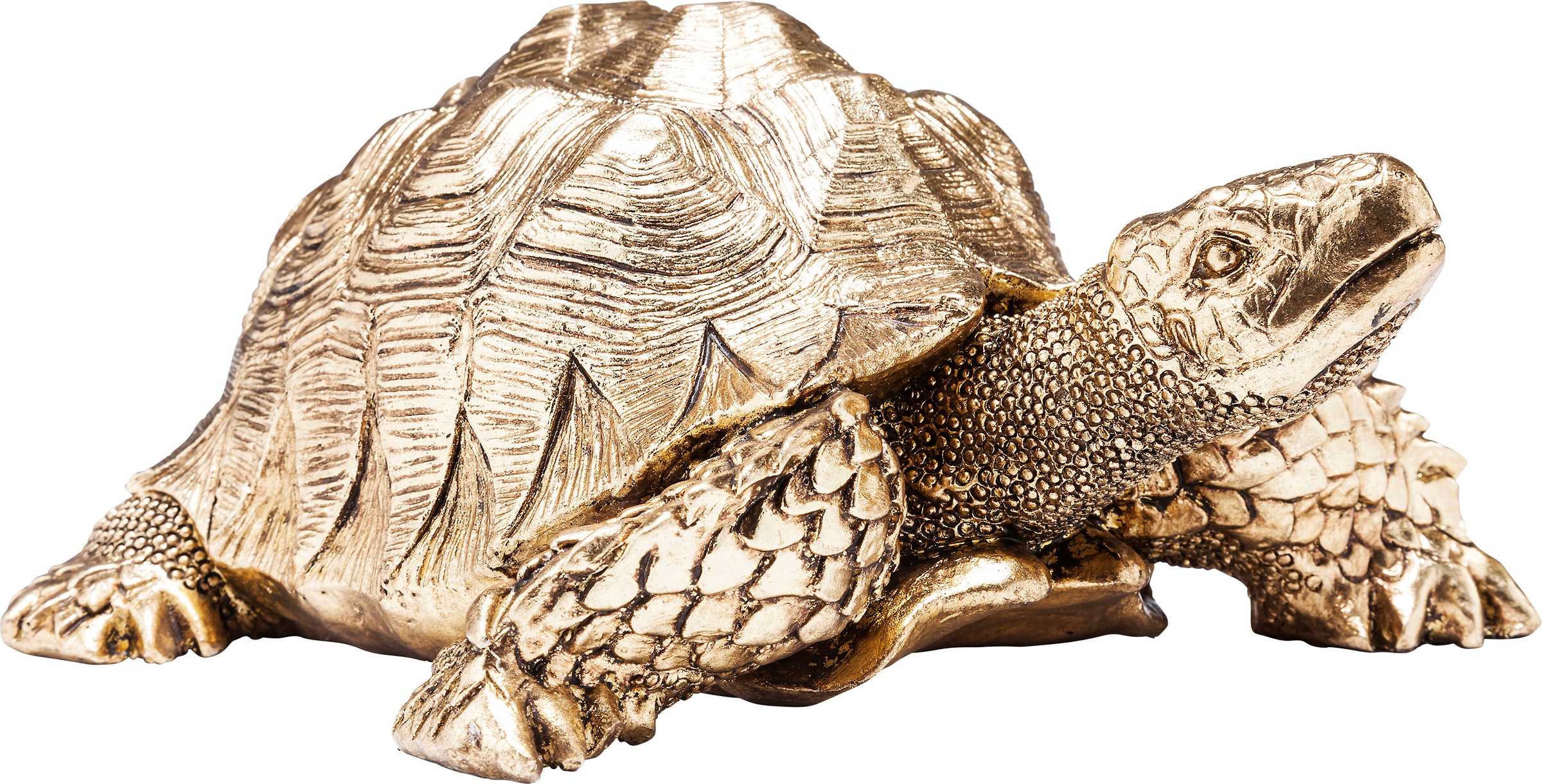 Image of Kare Design Dekofigur "Deko Figur Turtle Gold Klein"