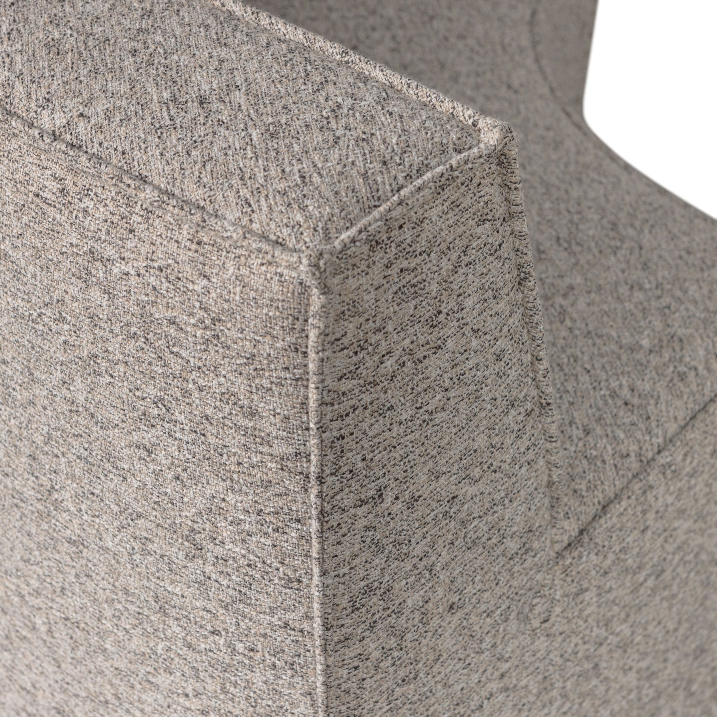 WOOOD Essbank »Europa mit Grobgewebe-Bezug und runder Formgebung B186 x T90 x H85 cm« Sehr hohe Verschleissfestigkeit, Teflon-Imprägnierung, Tragkraft 150 kg