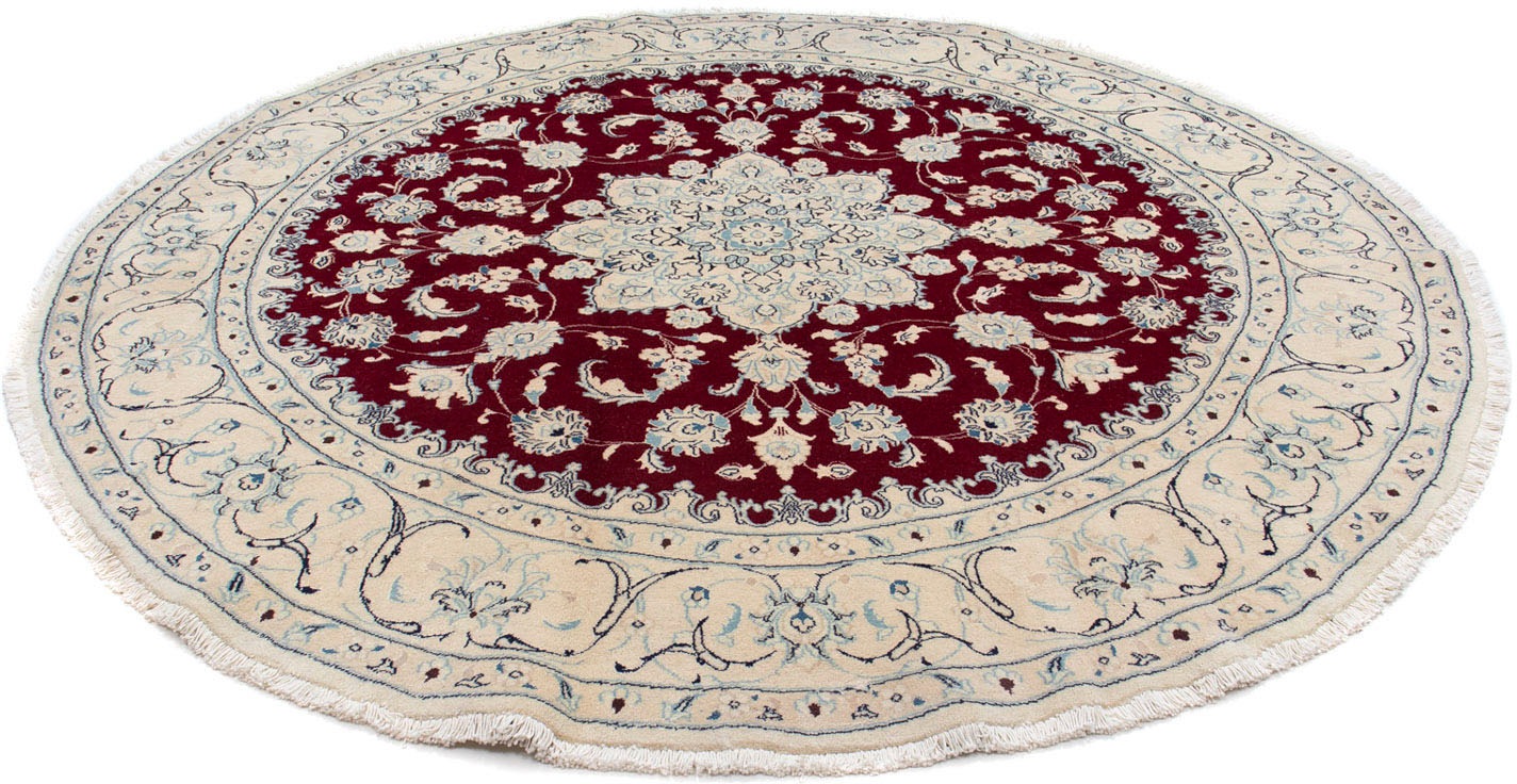 Image of morgenland Hochflor-Läufer »Moud Medaillon Beige 200 x 75 cm«, rechteckig, 1 mm Höhe, Handgeknüpft bei Ackermann Versand Schweiz