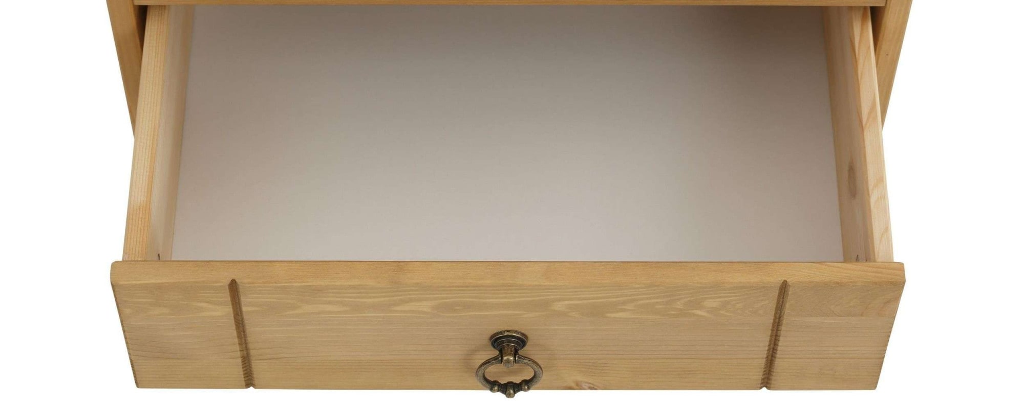 GOODproduct Hochschrank »Indra, Badschrank, Badmöbel, Badezimmerschrank« B/T/H: 46/32/186 cm,  aus massiver Kiefer, mit Schublade, FSC®-zertifiziert