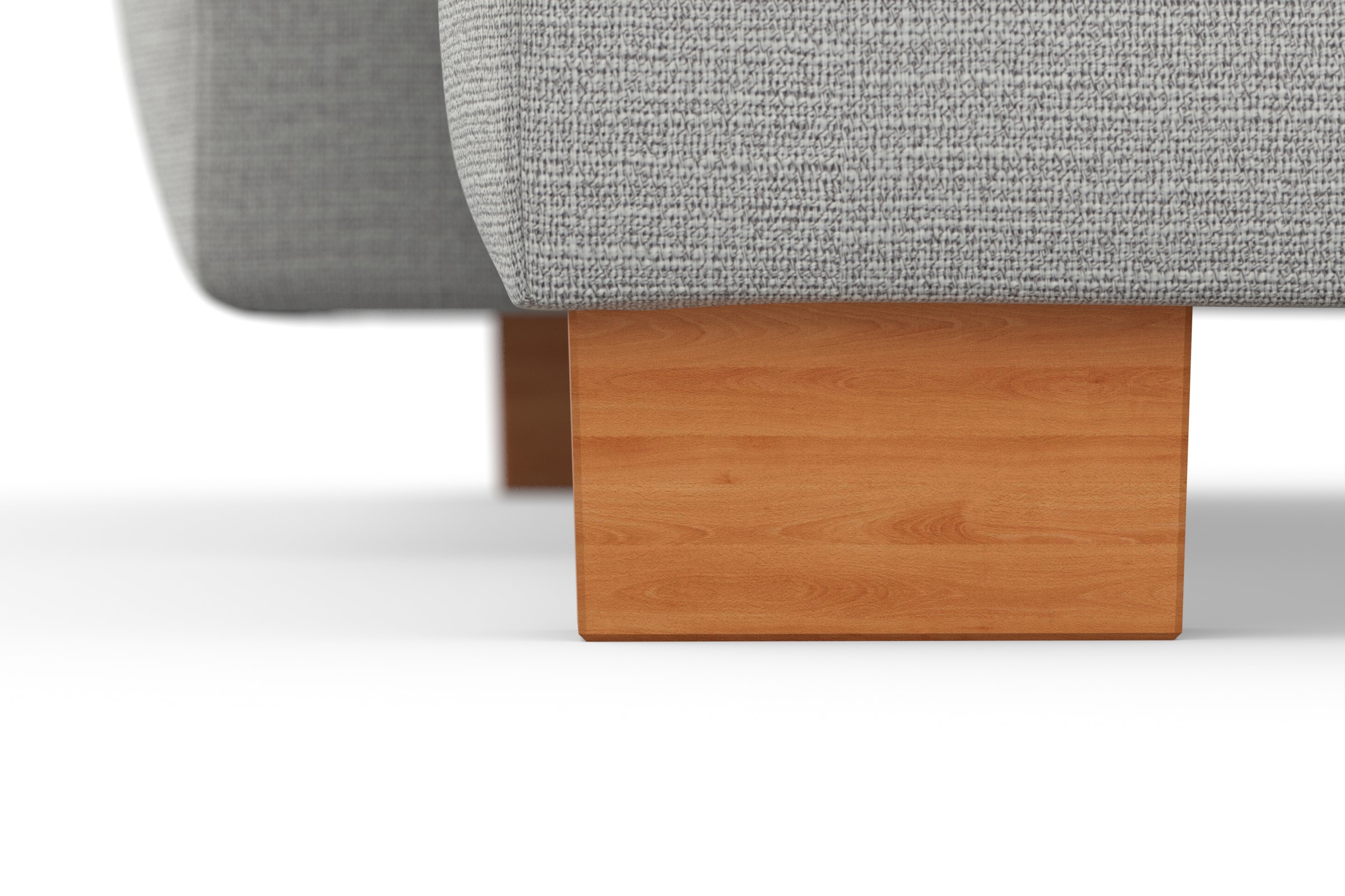 sit&more Wohnlandschaft »Dundee U-Form« mit Federkern und Massivholzfüssen, wahlweise mit Kopfteilverstellung