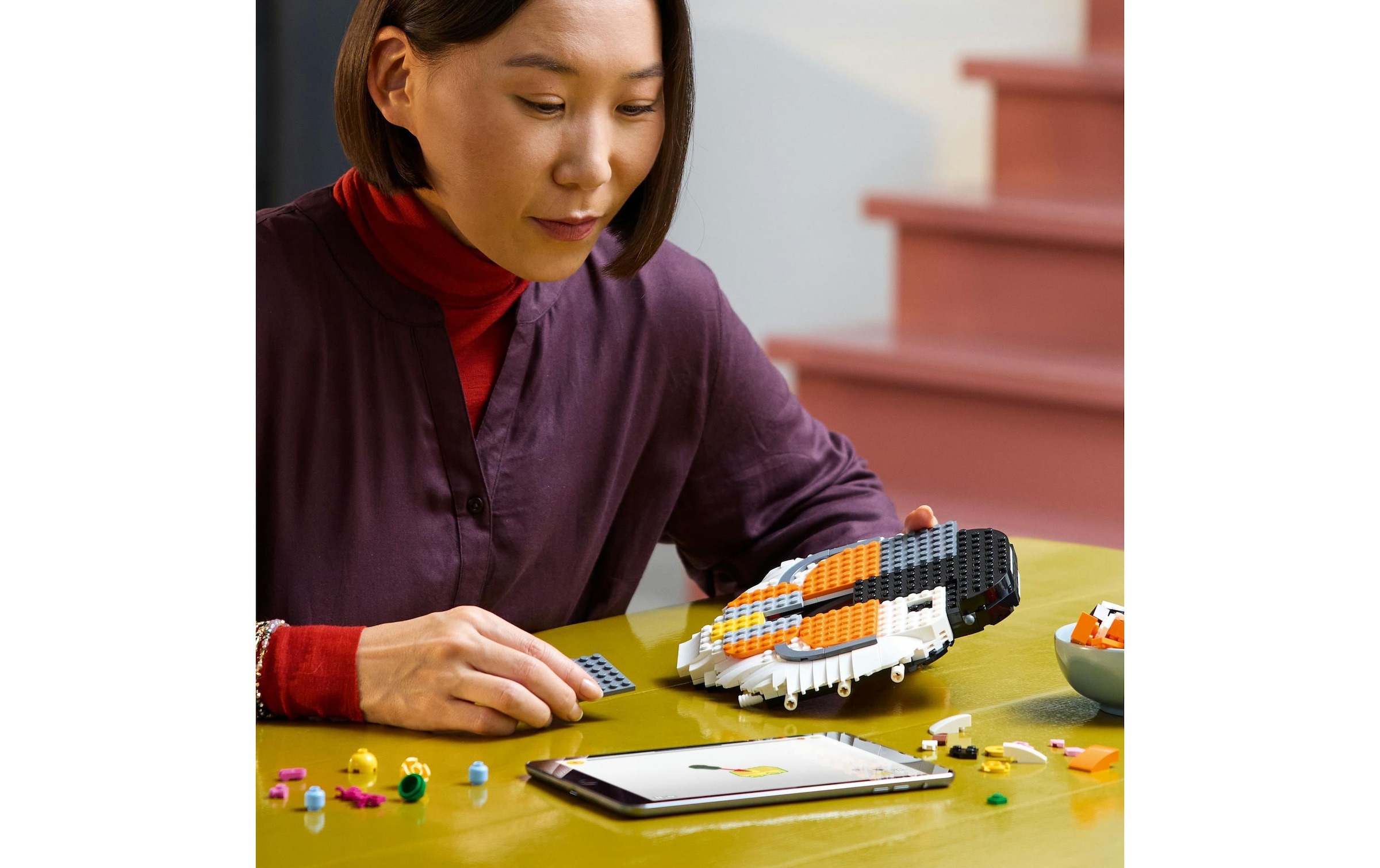 LEGO® Spielbausteine »Art Fauna Collection – Tiger 31217«, (744 St.)
