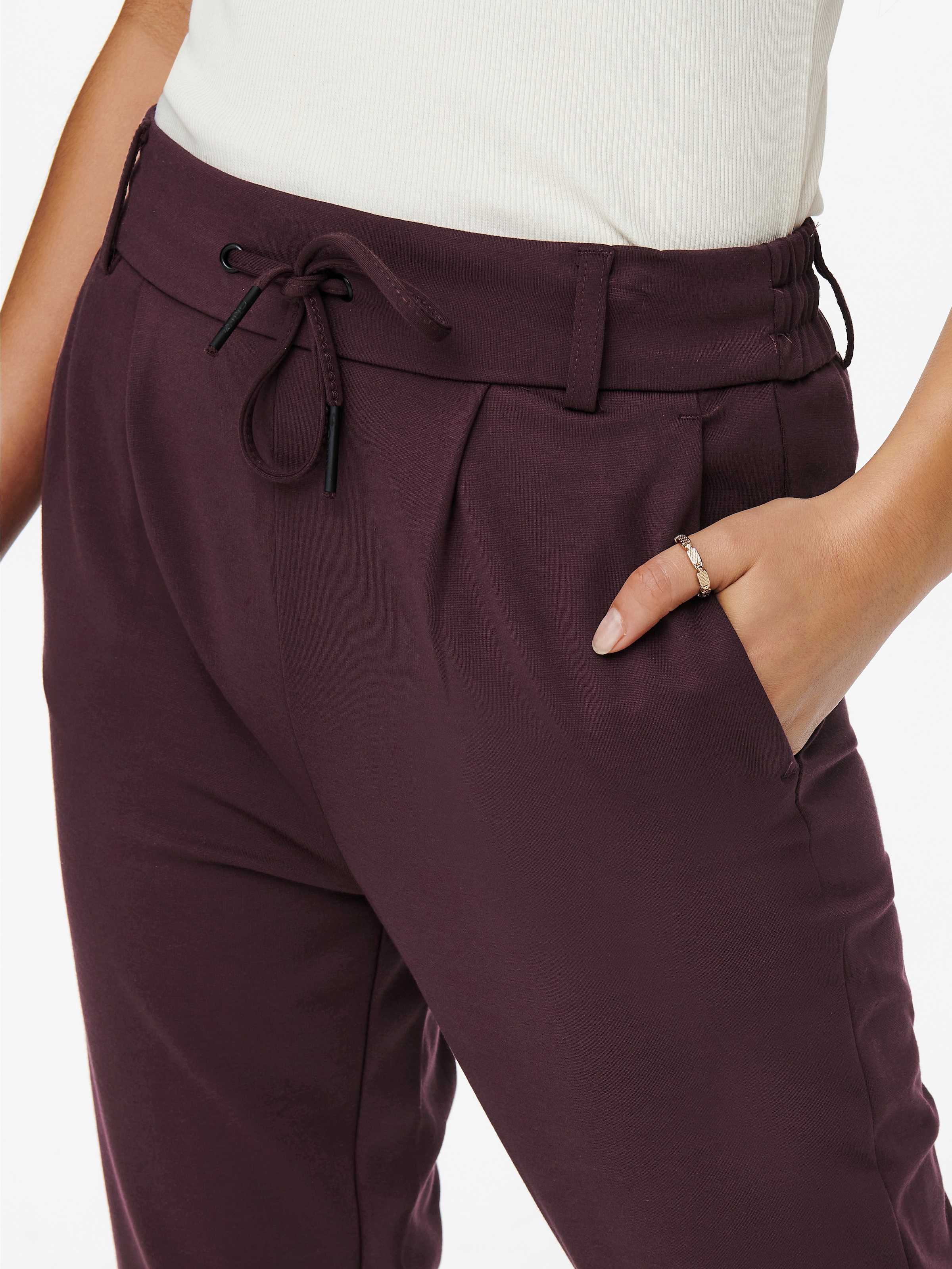 ONLY Jogger Pants »ONLPOPTRASH LIFE EASY COL PANT PNT NOOS«  mit elastischem Bund und Kordelzug