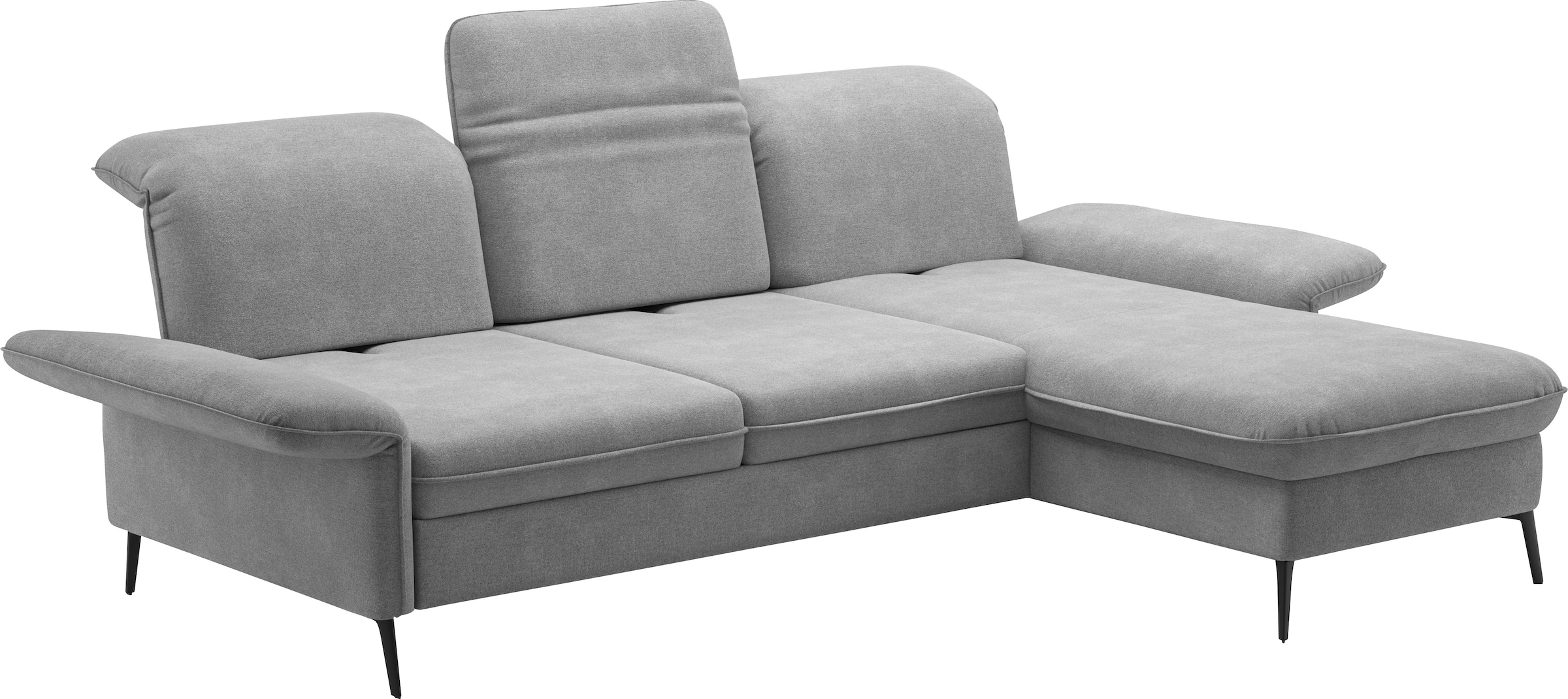 sit&more Ecksofa »Emely«, mit Sitztiefenverstellung optional mit Bettfunktion und Bettkasten