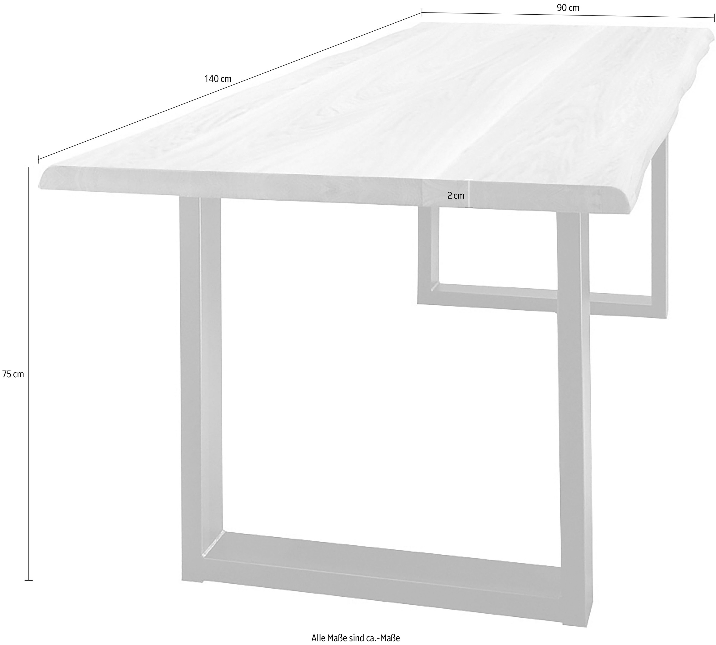 Paroli Table de salle à manger »Florenz« in 3 Breiten