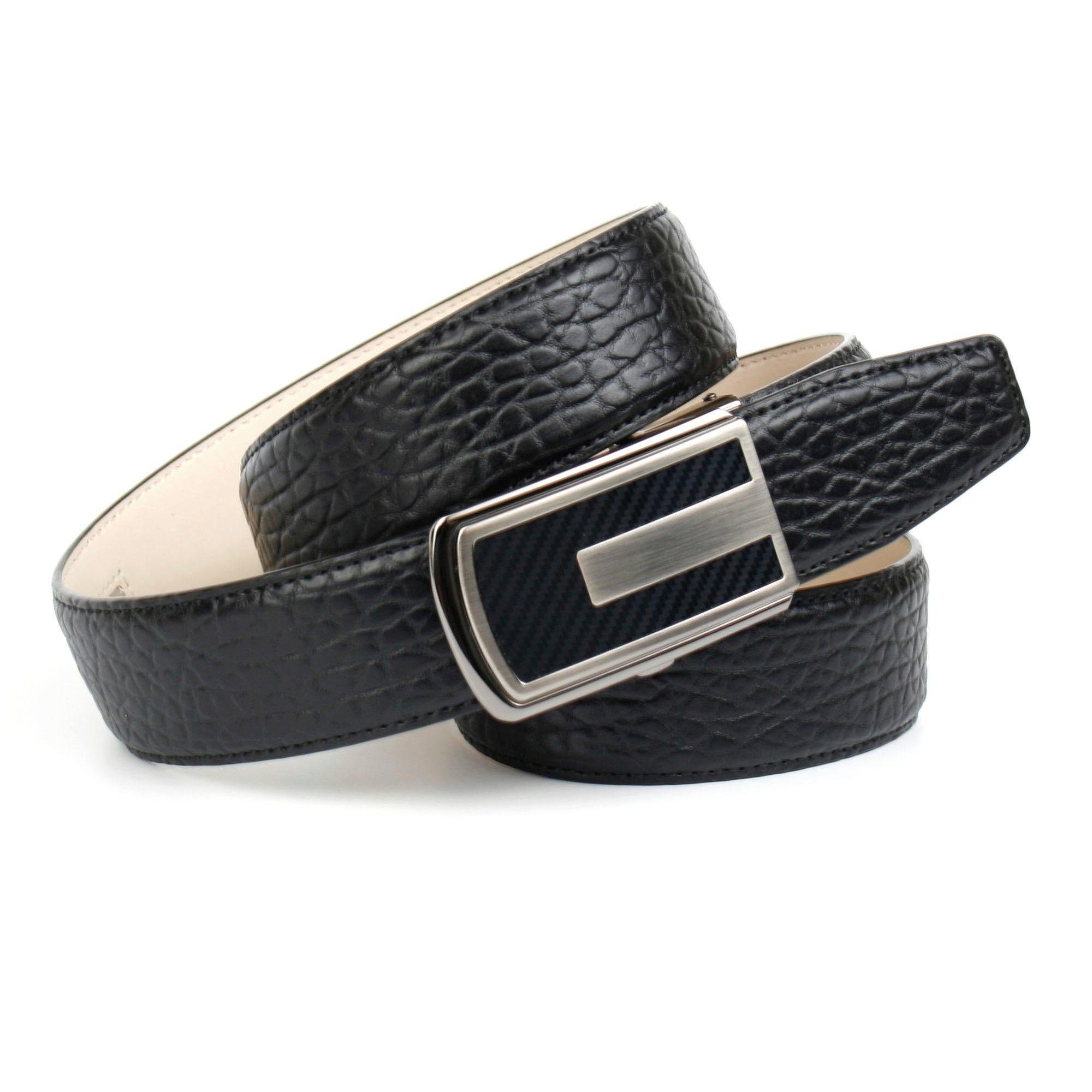 Image of Anthoni Crown Ledergürtel, mit markanter Prägung, bombiert bei Ackermann Versand Schweiz