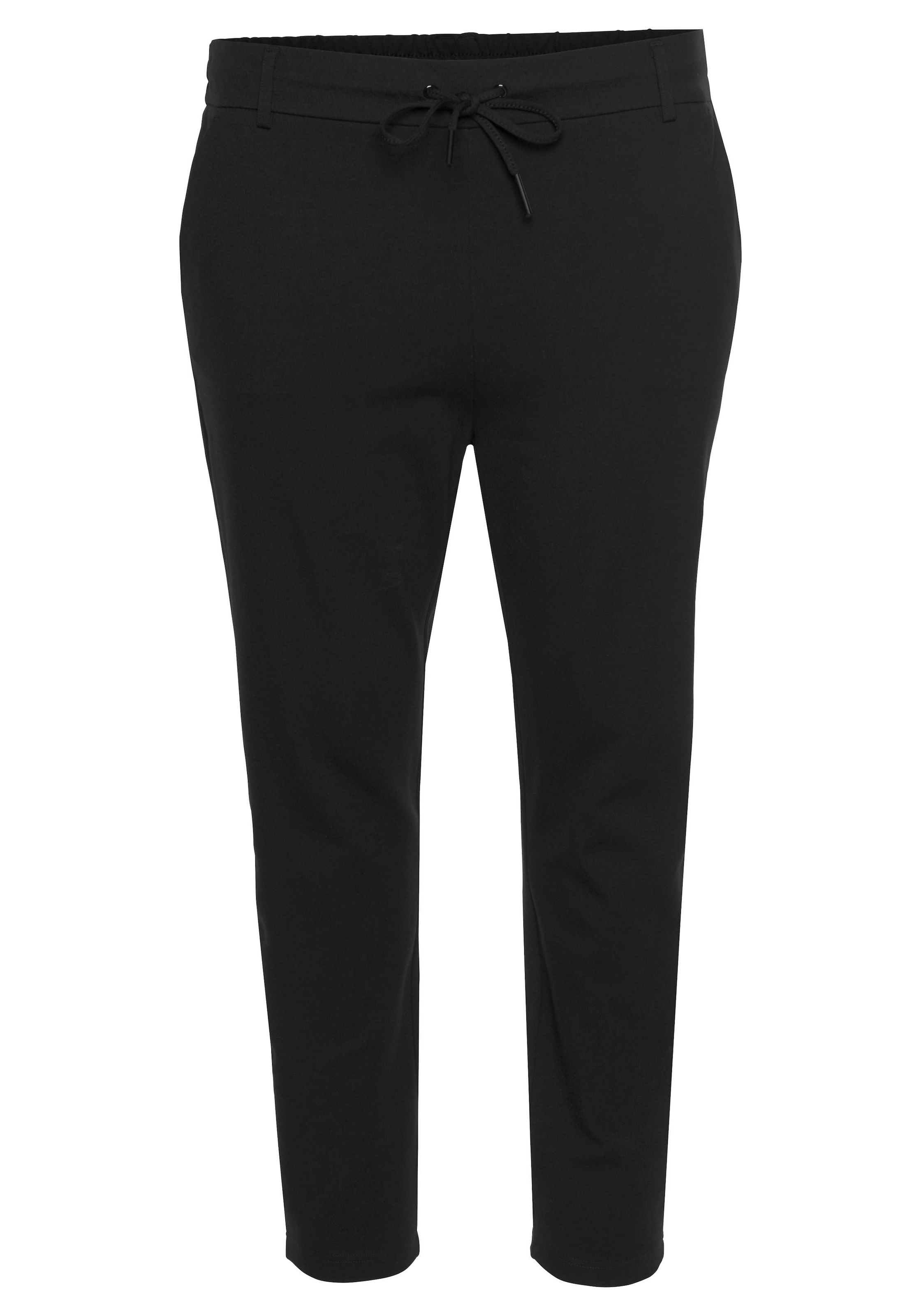 ONLY CARMAKOMA Stretch-Hose »CARGOLDTRASH LIFE CLASSIC PANT«, mit Schlupfbund und Tunnelzug