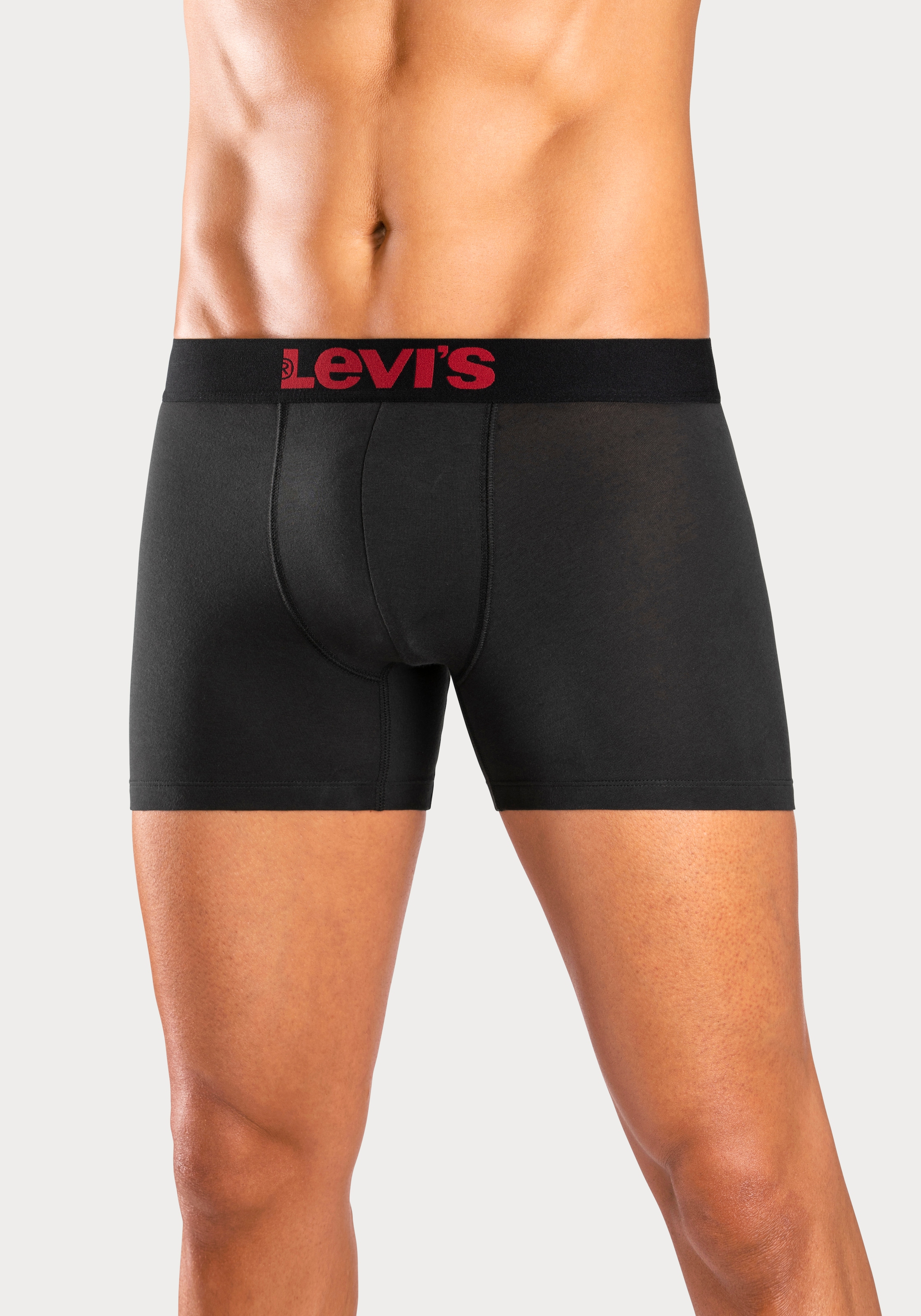 Levi's® Boxer, (Packung, 2er-Pack), mit Logo Webbund