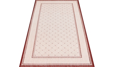 ♕ andas Teppich »Faberg«, rechteckig, Flachgewebe, Sisal-Optik, mit Bordüre,  pflegeleicht, Scandi versandkostenfrei auf