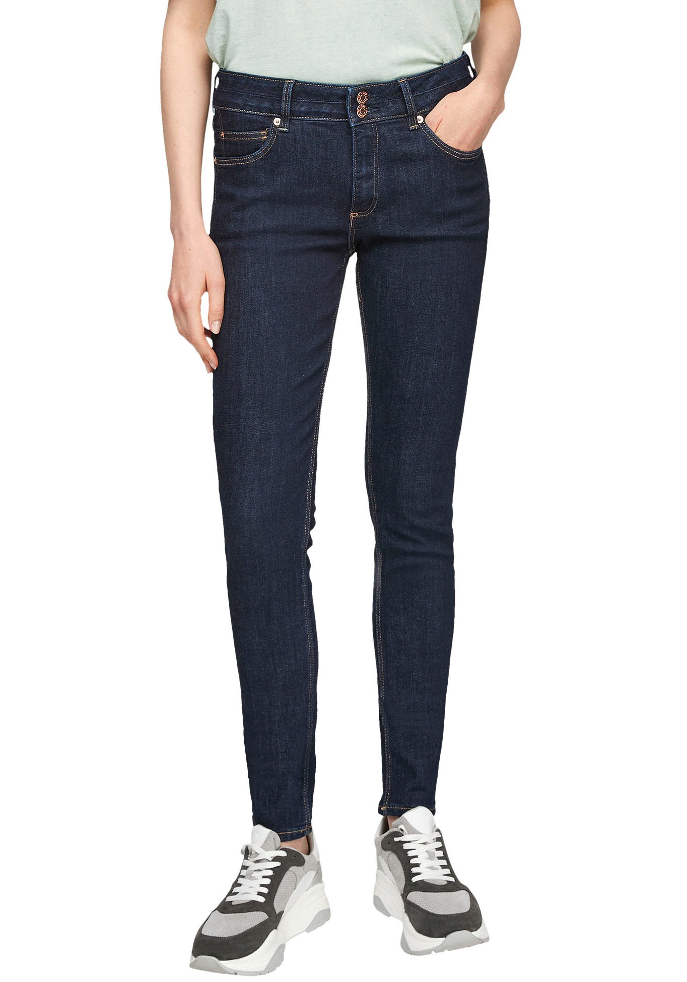 Image of Q/S by s.Oliver Skinny-fit-Jeans »Sadie«, in cleaner Waschung bei Ackermann Versand Schweiz