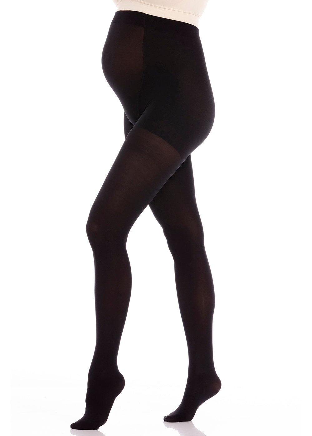 MAGIC Bodyfashion Collants de grossesse »Mama Supporting Tight« 80 DEN Coupe près du corps, offre un soutien pendant et après la grossesse