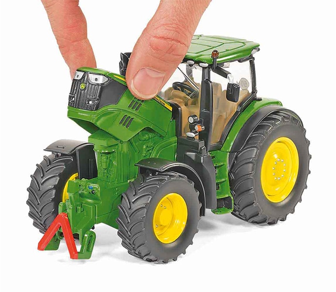 Jouet tracteur John Deere 6210R miniature Siku 3282