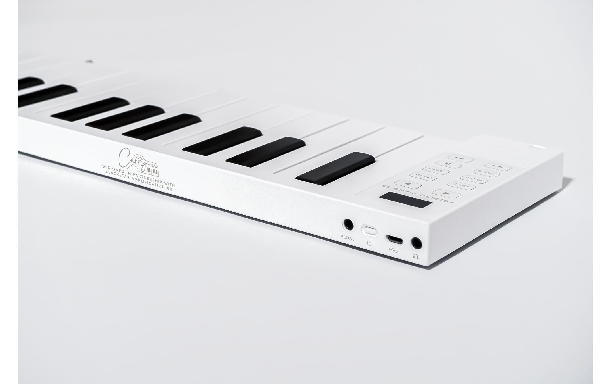 Home-Keyboard »Carry-on by Blackstar Folding Piano 88 Weiss«