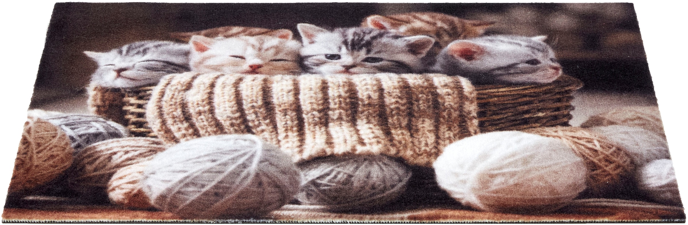 ASTRA Fussmatte »Deco Print 109« rechteckig 5 mm Höhe Sauberlaufmatte, Türmatte, waschbar, Eingangsbereich, rutschfest