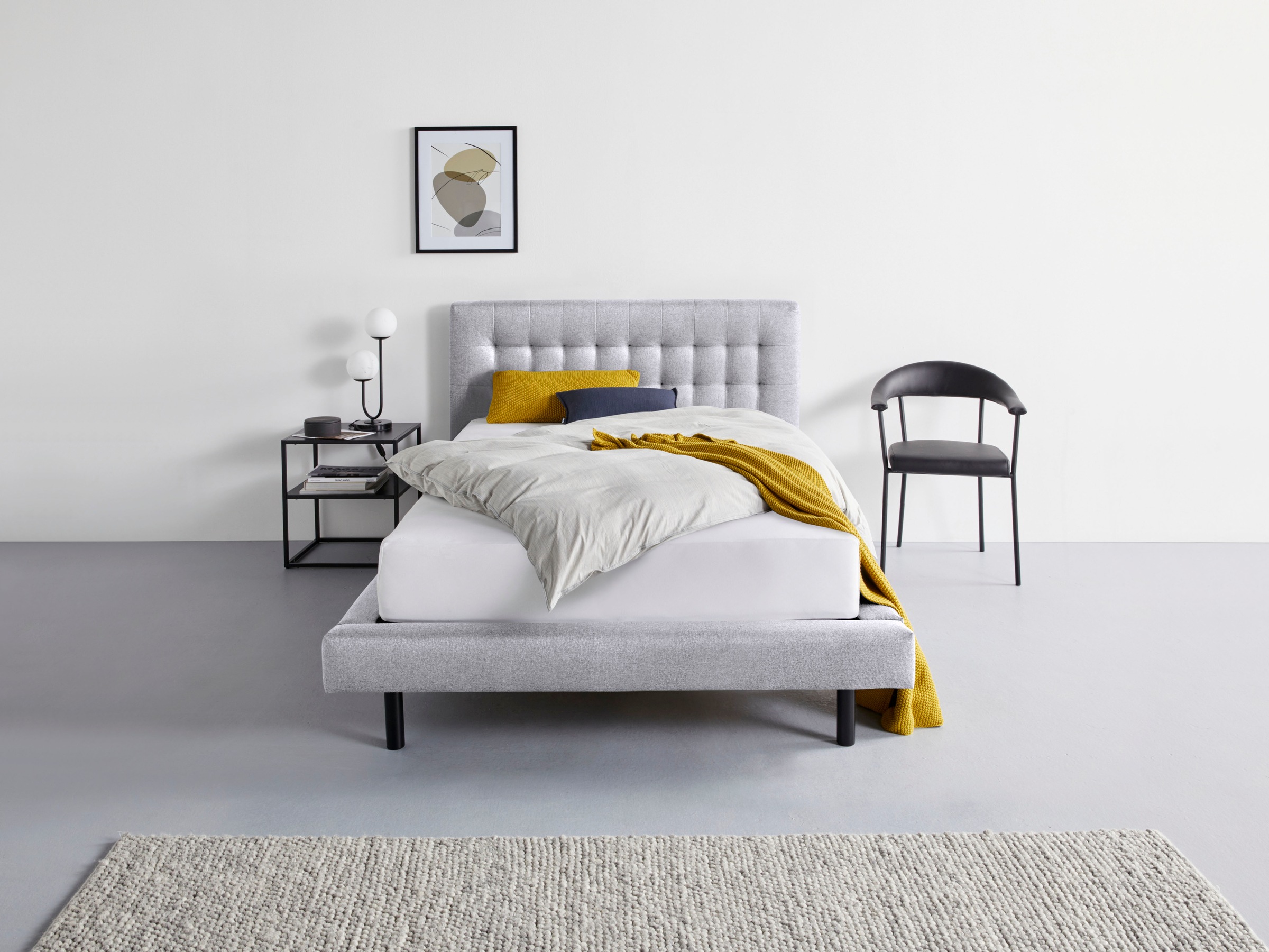 andas Polsterbett »Tobjörn«, Mit breitem Futon-Rahmen