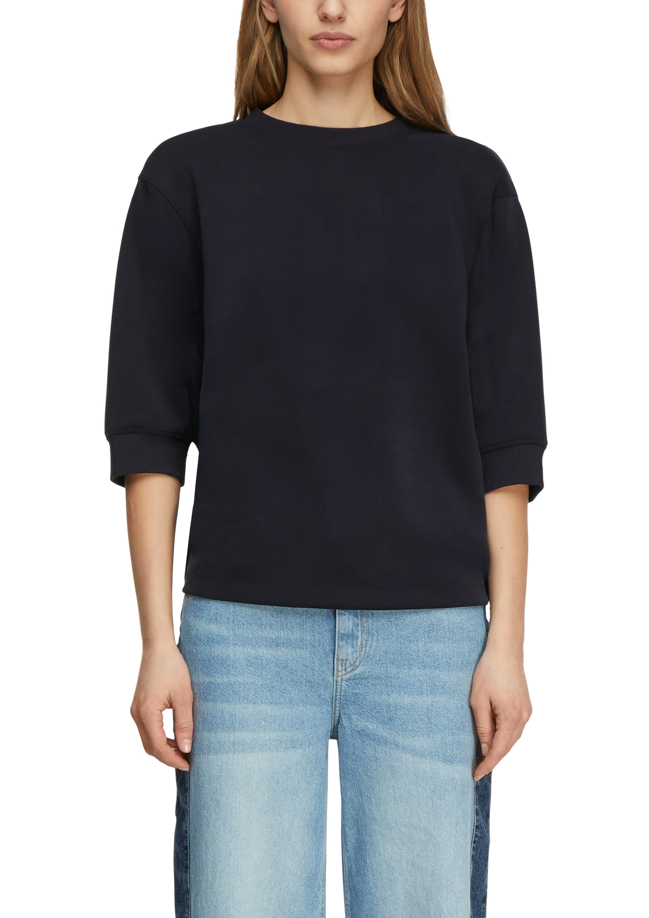 Image of Comma Sweater, mit Rundhals und Halbarm
