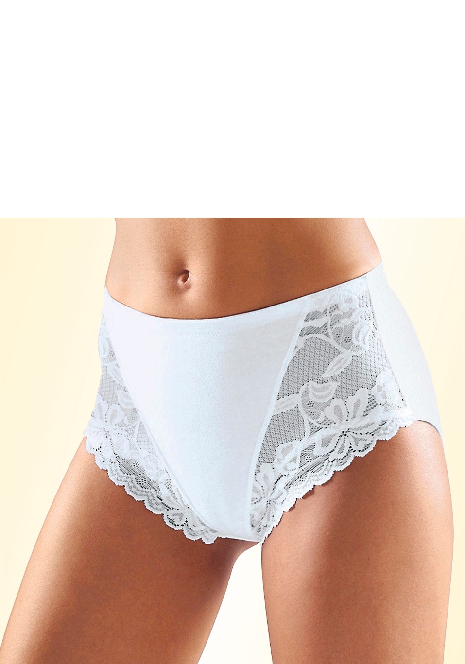 petite fleur by Lascana Formslip 3er-Pack, aus elastischer Baumwoll-Qualität