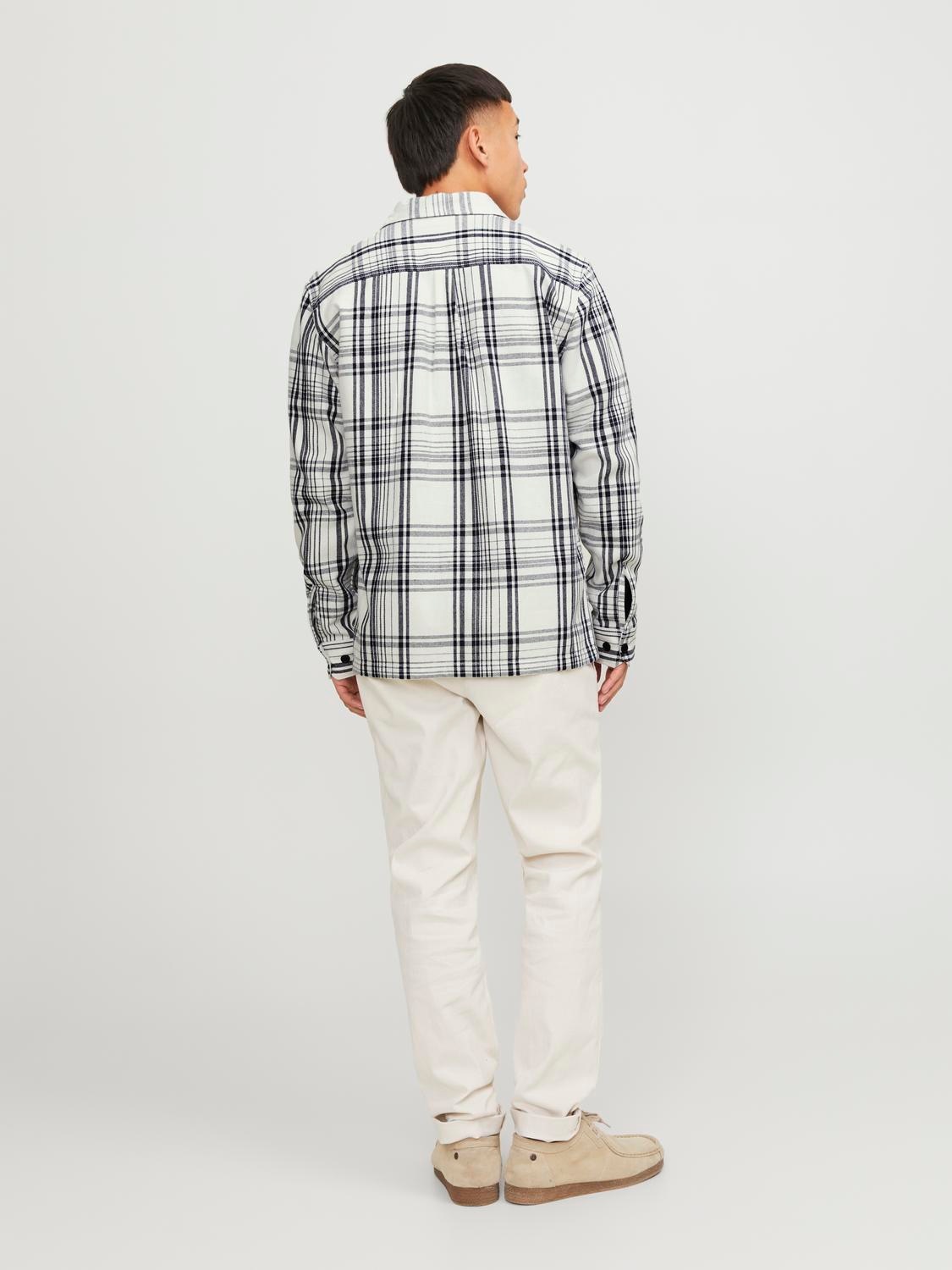 Jack & Jones Langarmhemd »JPRCCROY SPRING CHECK OVERSHIRT L/S SN«