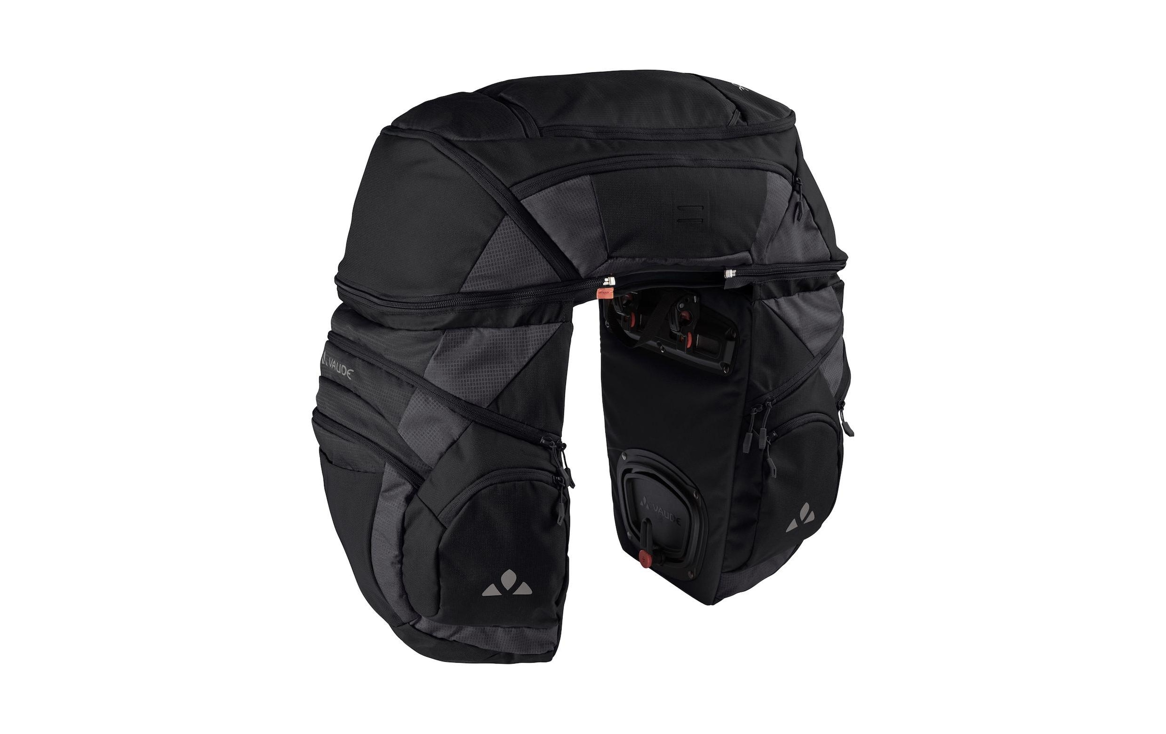 VAUDE Fahrradtasche »für Gepäckträger Karakorum Pro«, Dreifachtasche