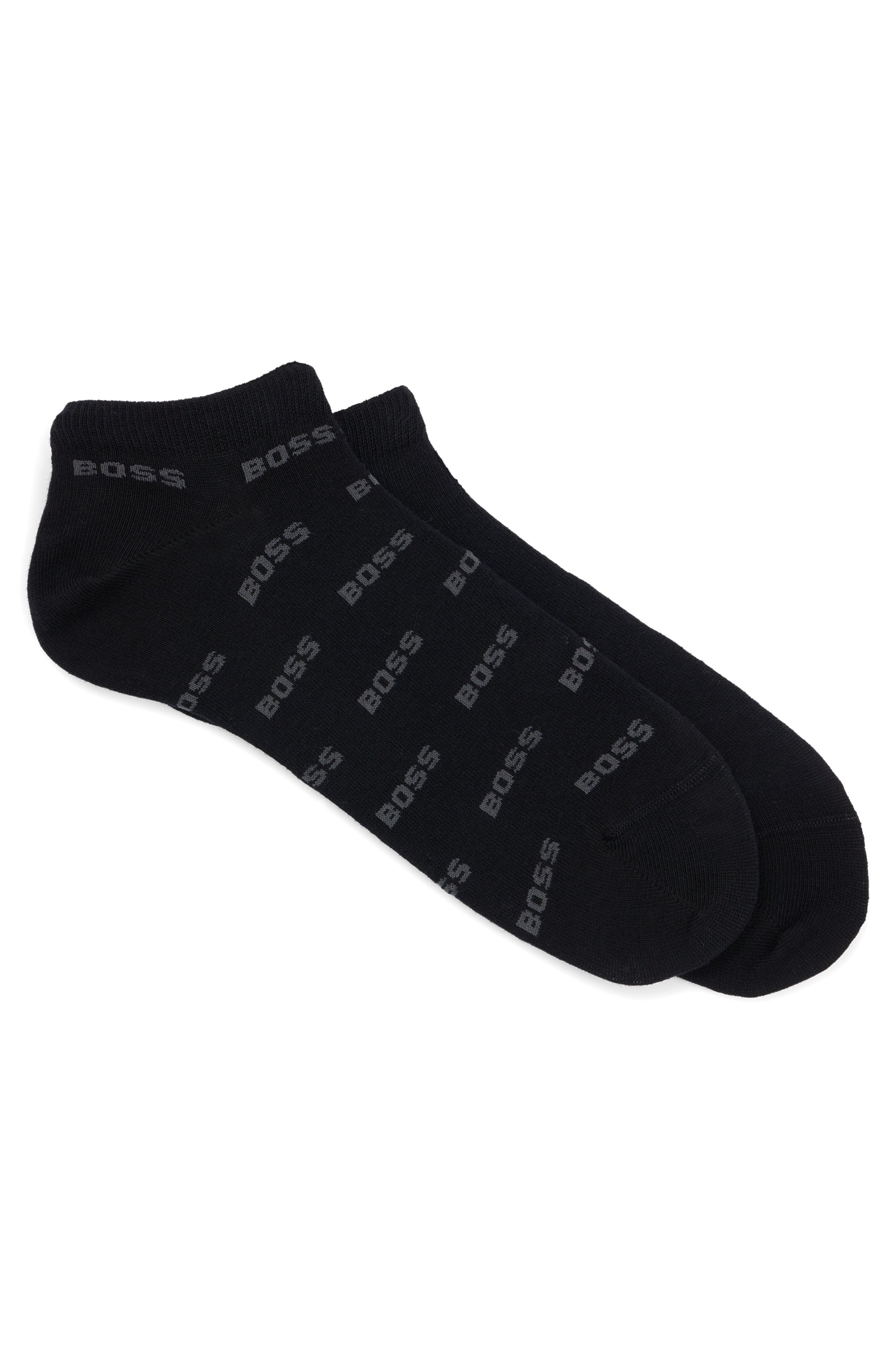 Image of BOSS Freizeitsocken "2P AS Allover CC" Packung, 2er, mit Logostickereien