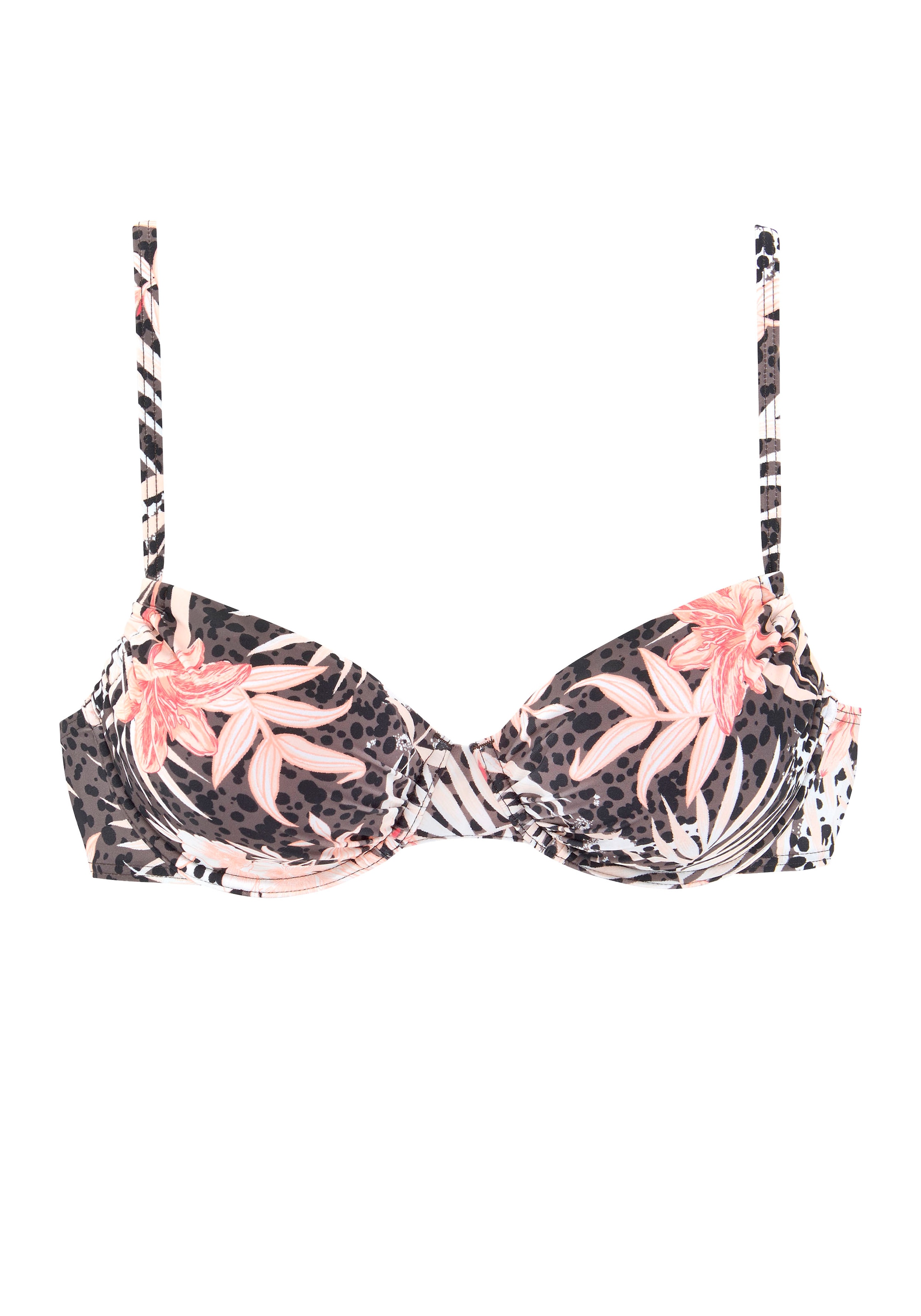 Buffalo Bügel-Bikini-Top »Branda«, im floralen Design