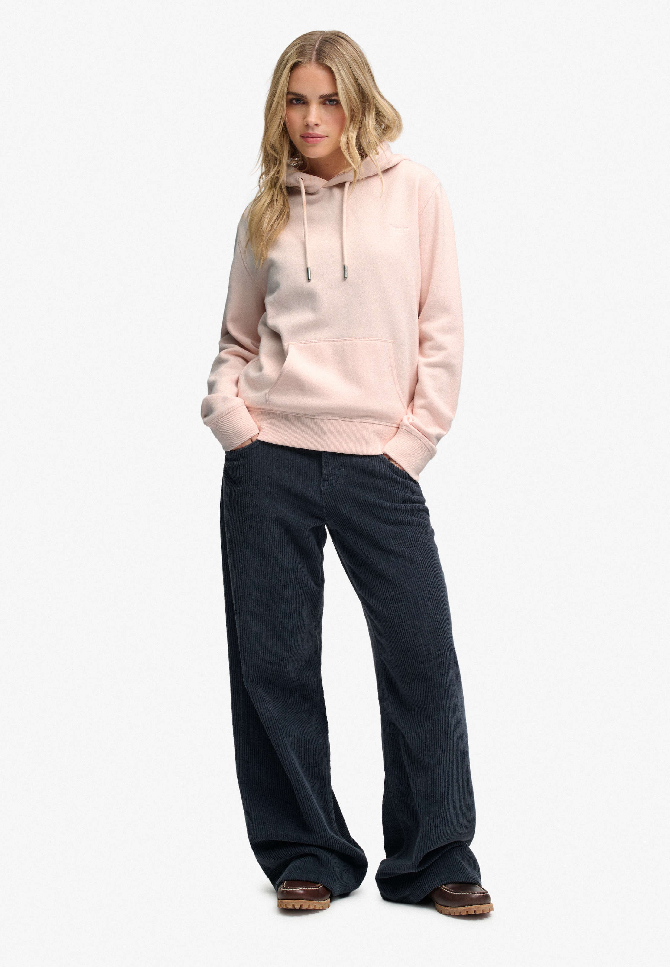 Superdry Kapuzensweatshirt »SIGNATURE EMB HOOD«, Baumwollmischung, relaxed fit
